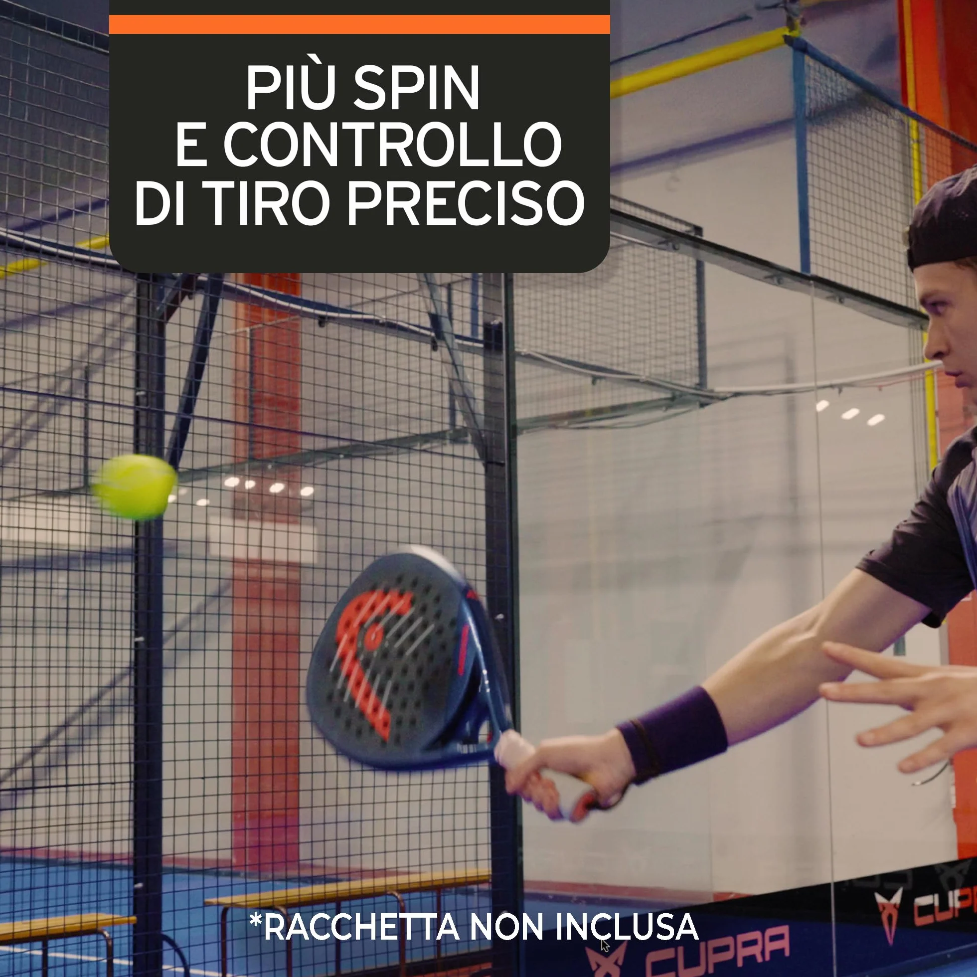 Rezztek Pro Spin Strips per Racchetta da Padel – Accessorio per Migliorare Giro e Controllo