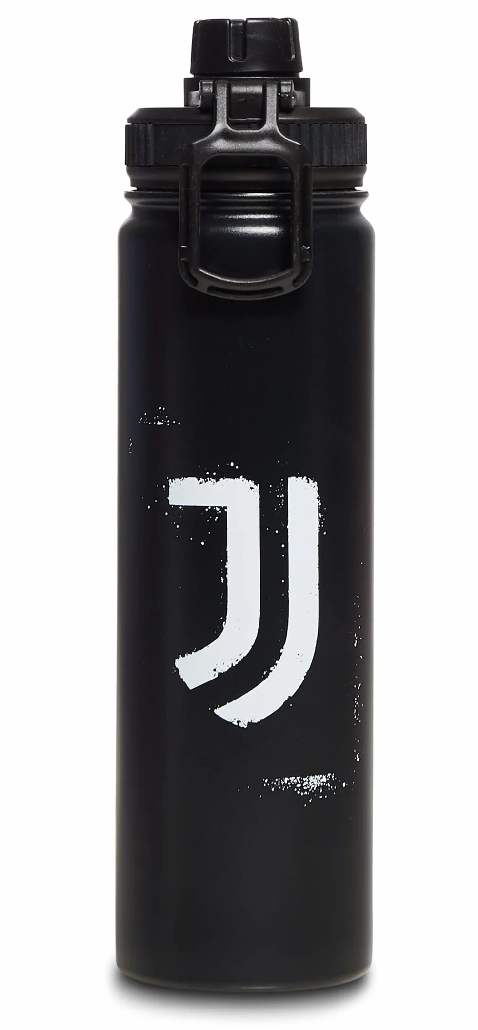 Seven Borraccia FC JUVENTUS Calcio 650 ML Borraccia Termica Acciaio Inox Mantenimento Temperatura 24h Nero