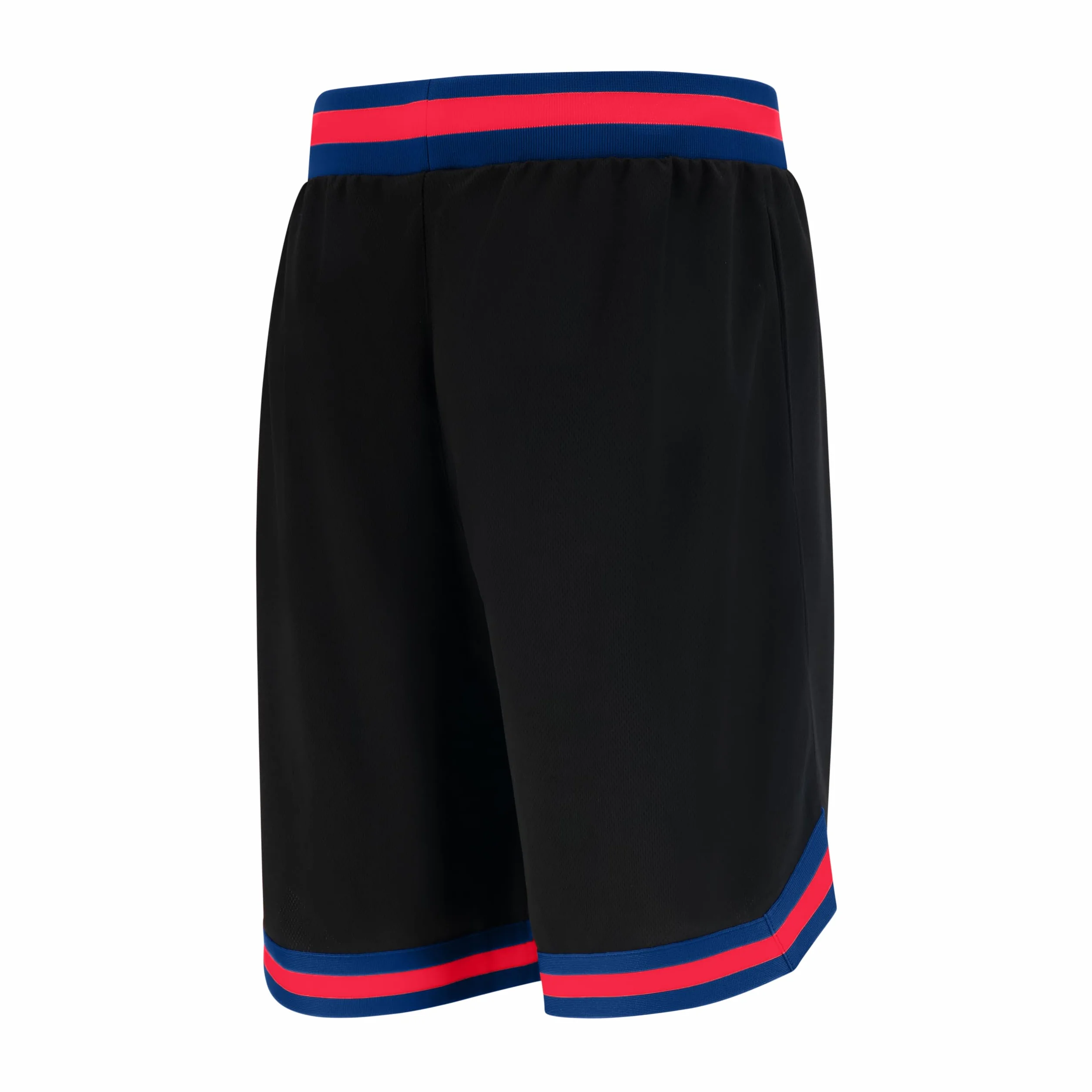 Unk NBA Ultra Game GSM3547F NBA Woven Team Logo Poly Mesh Basket Shorts Nero, XL