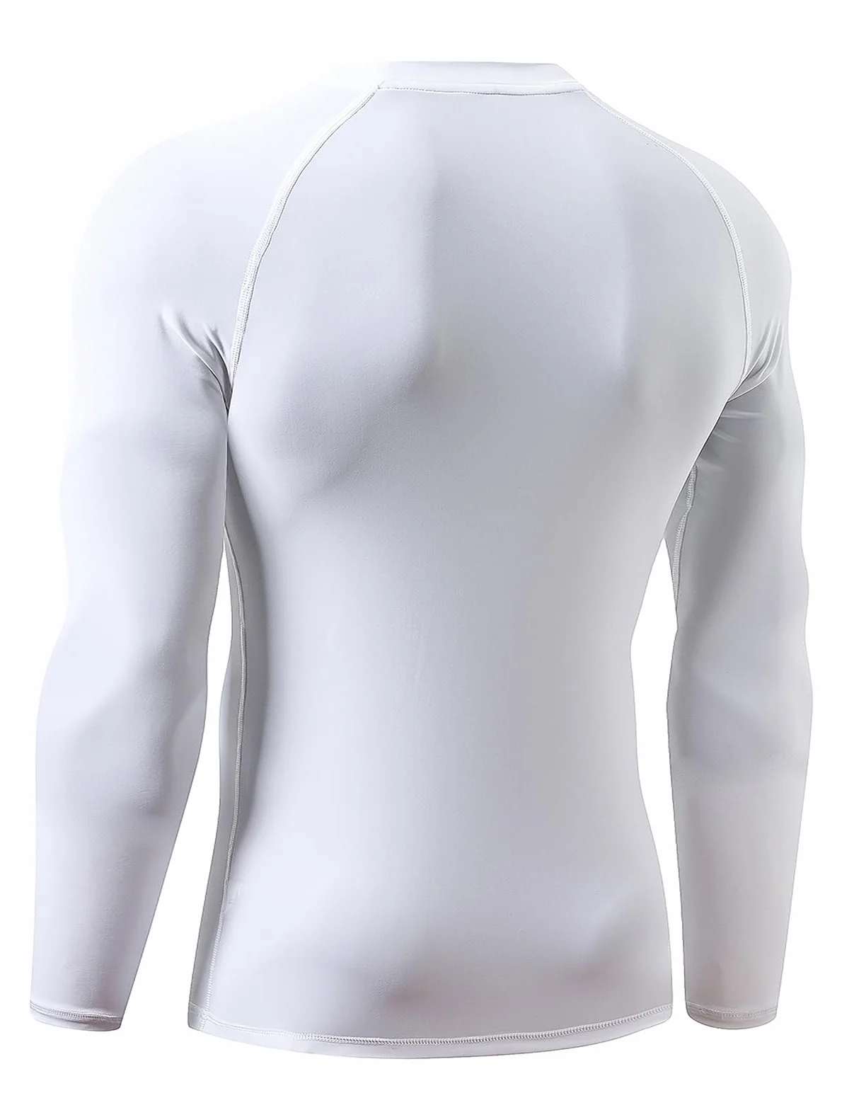 LAFROI Maglietta a Maniche Lunghe da Uomo UPF 50+, Compressione, BJJ, Nuoto, Rashguard