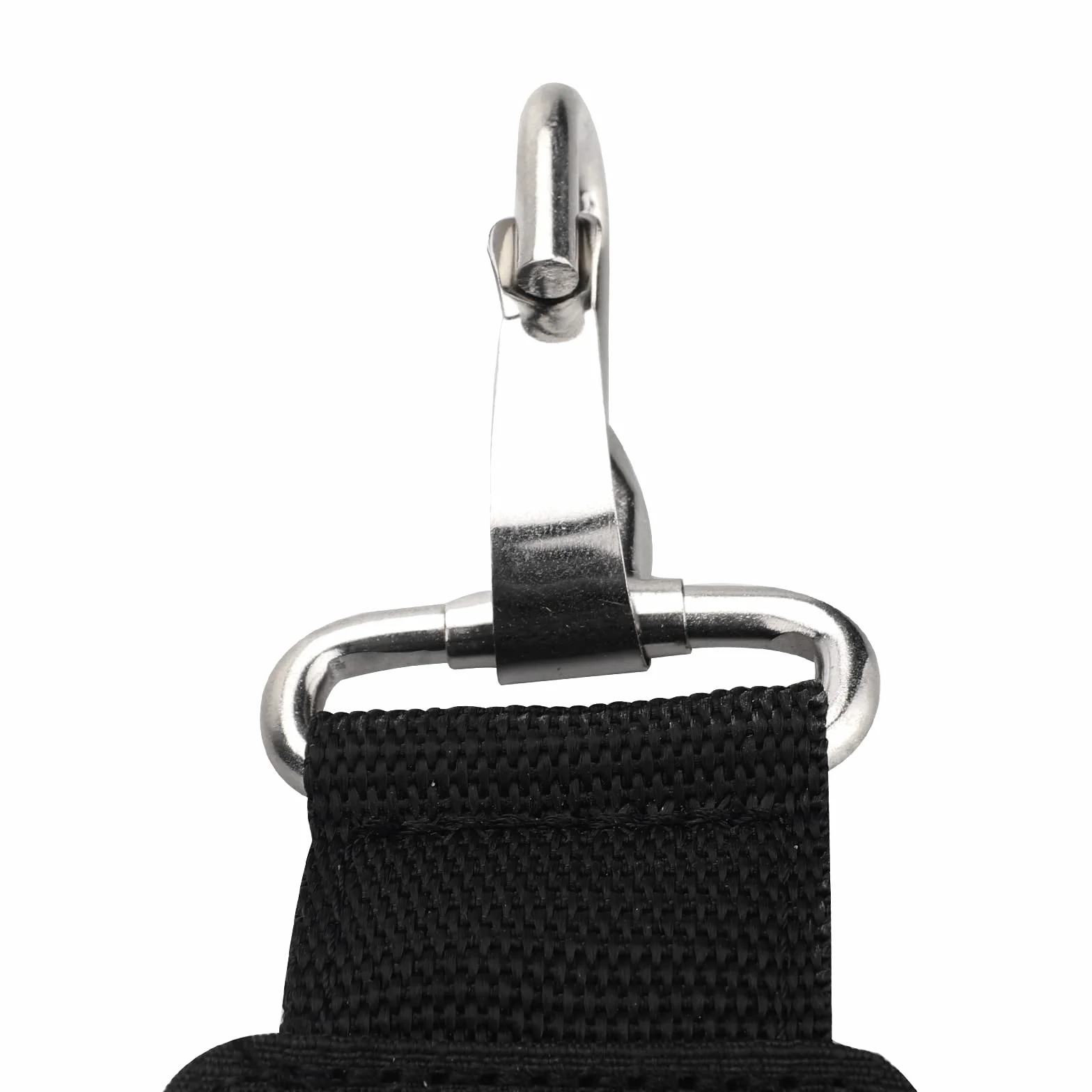 Big Teeth Tracolla per sacca da golf imbottita regolabile universale nero con ganci in metallo inox