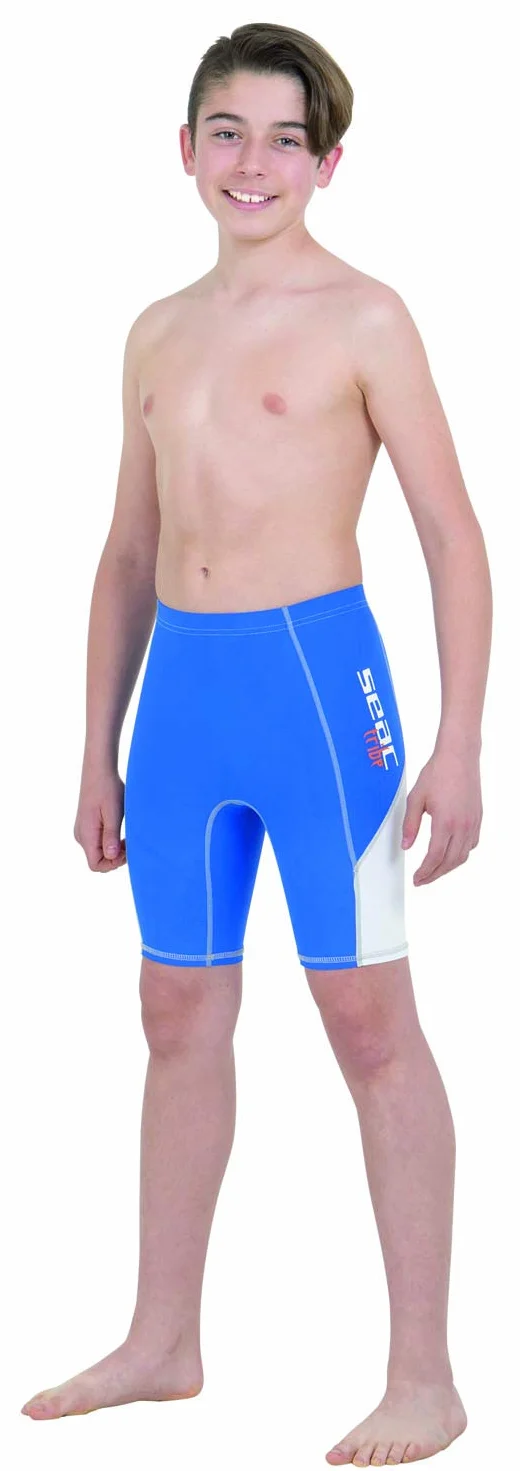 SEAC RAA Pant Evo Kid, Pantaloncino Protettivo Rash Guard per Snorkeling e Nuoto Anti UV Unisex Bambini