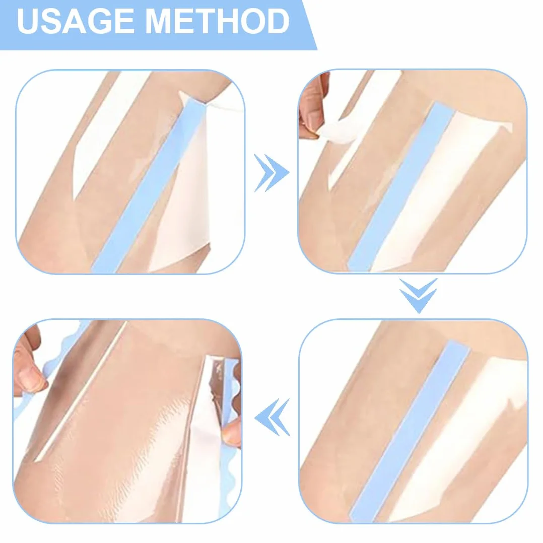 Patch Anti-Sfregamento Per Cosce, 6 Pezzi, Imbottitura Invisibile, Cuscinetti A Forma Di V, Protezione Cosce Donna