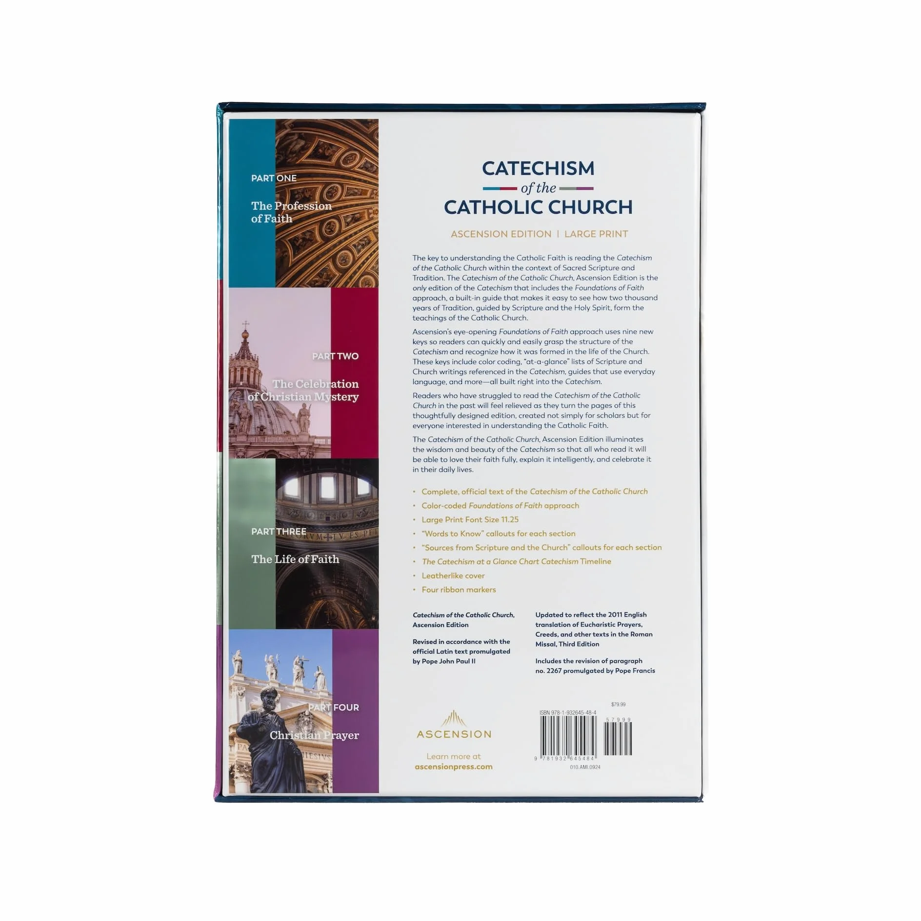 Catechism of the Catholic Church, Ascension Edition (Large Print)
