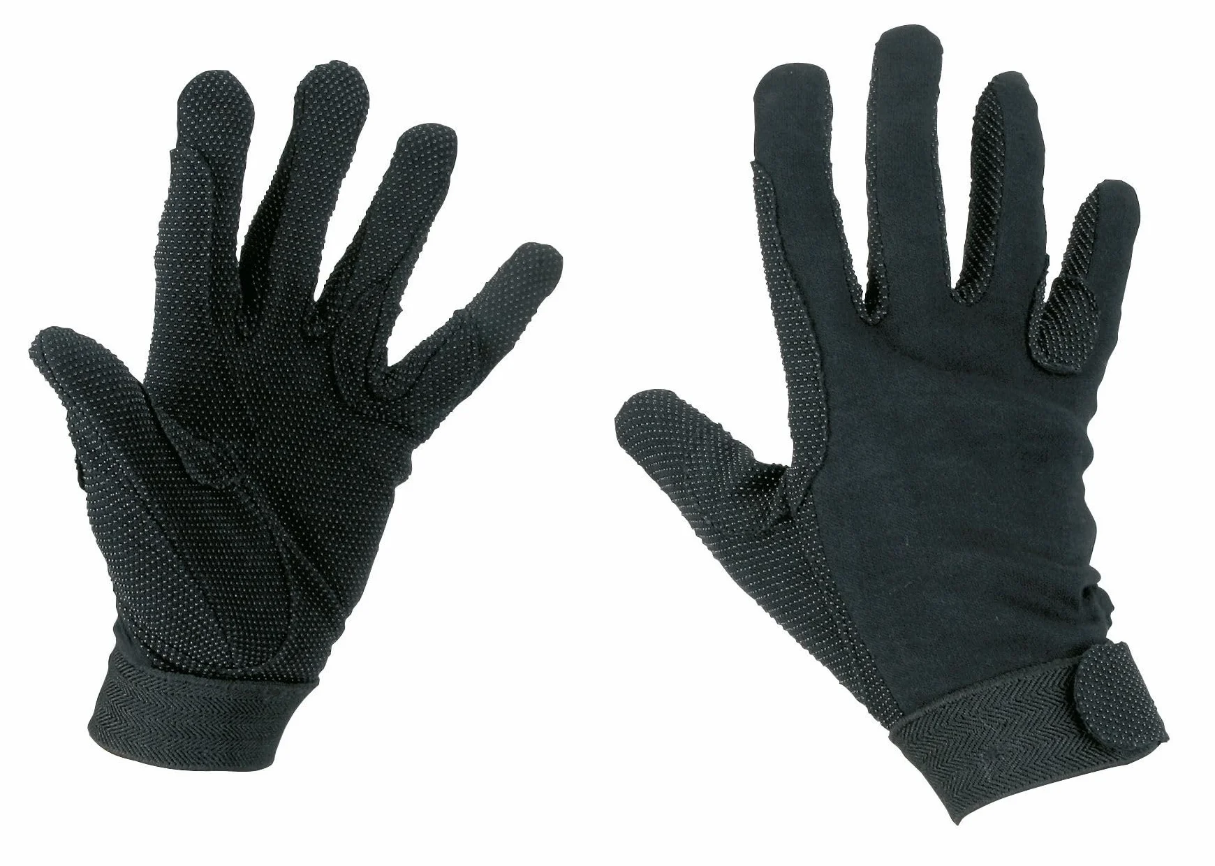 Kerbl Guanti da equitazione in cotone Jersey
