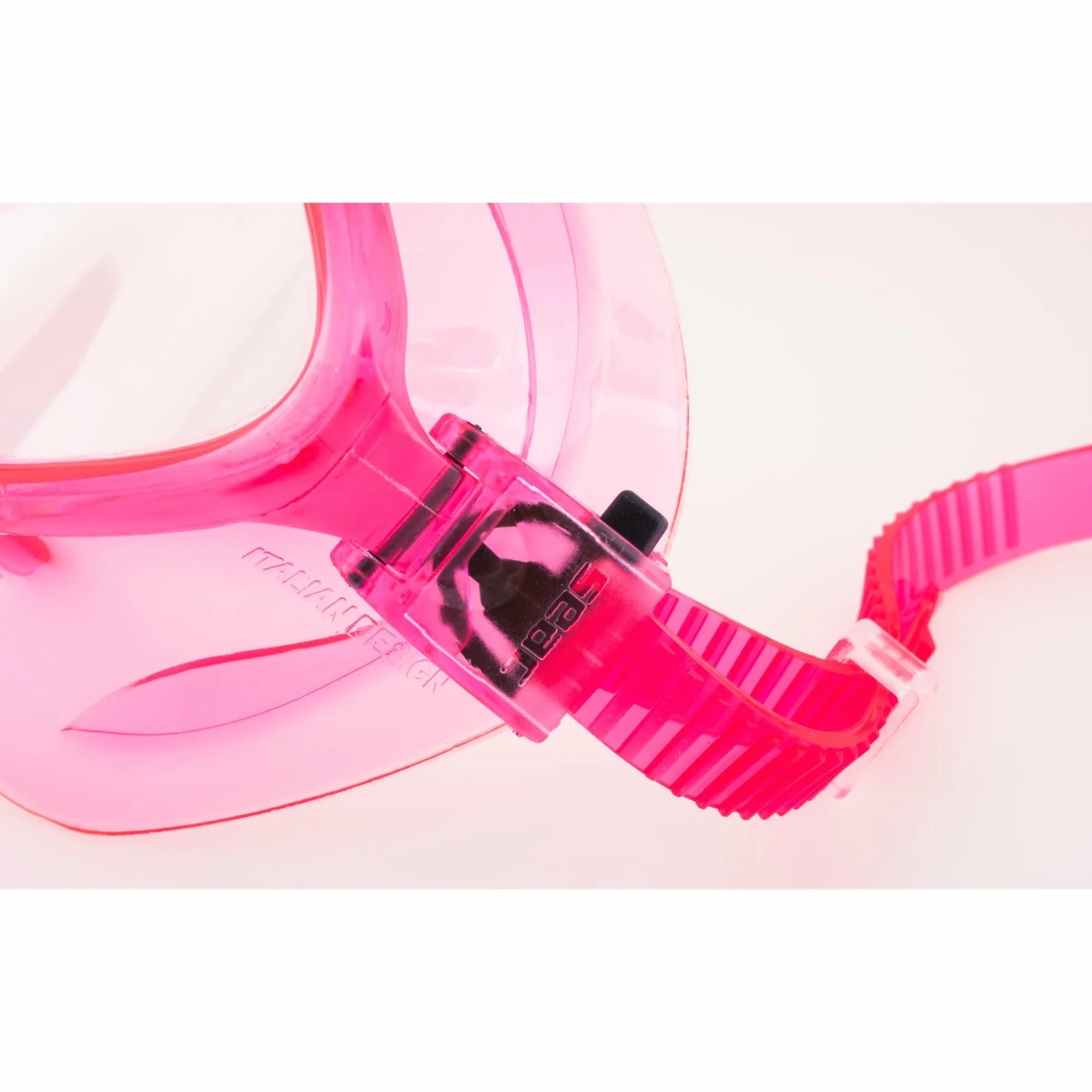 SEAC Baia Maschera Subacquea Antiappannamento Bambini 3-8 Anni Snorkeling