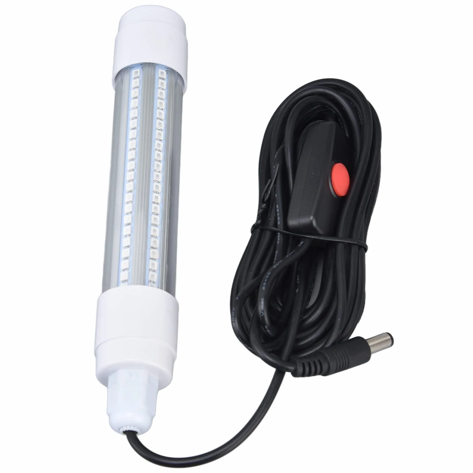 Lampa LED Subacquea Pesca 126 LED IP68 1000lm 12-36V AC Illuminazione 360°
