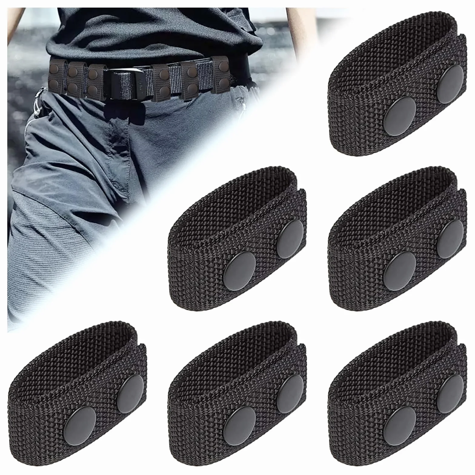 Distanziali Cinturone Tattica Passanti per Cintura Polizia Militare Accessori