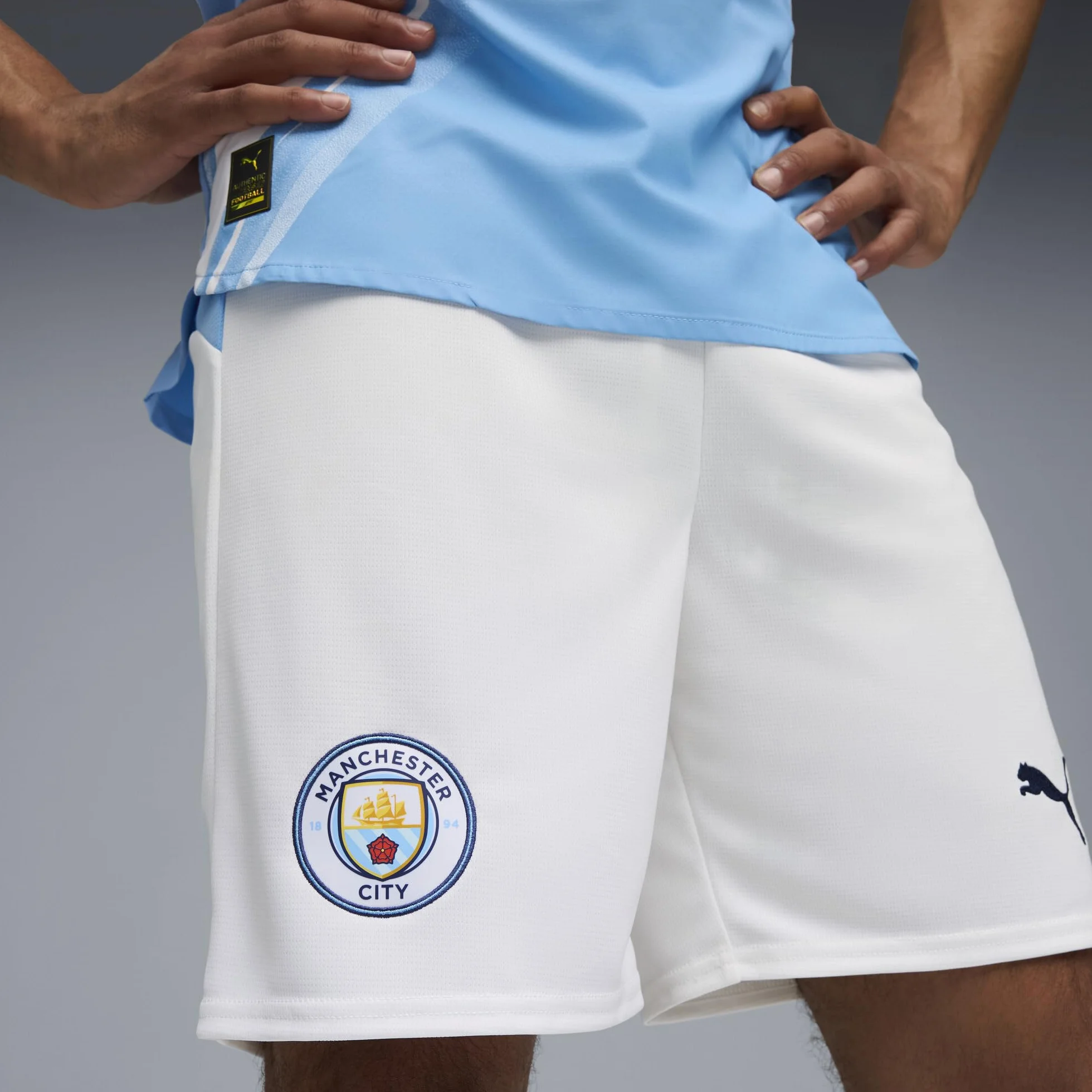 PUMA Pantaloncini da Calcio Manchester City Uomo 2025/26 Nero