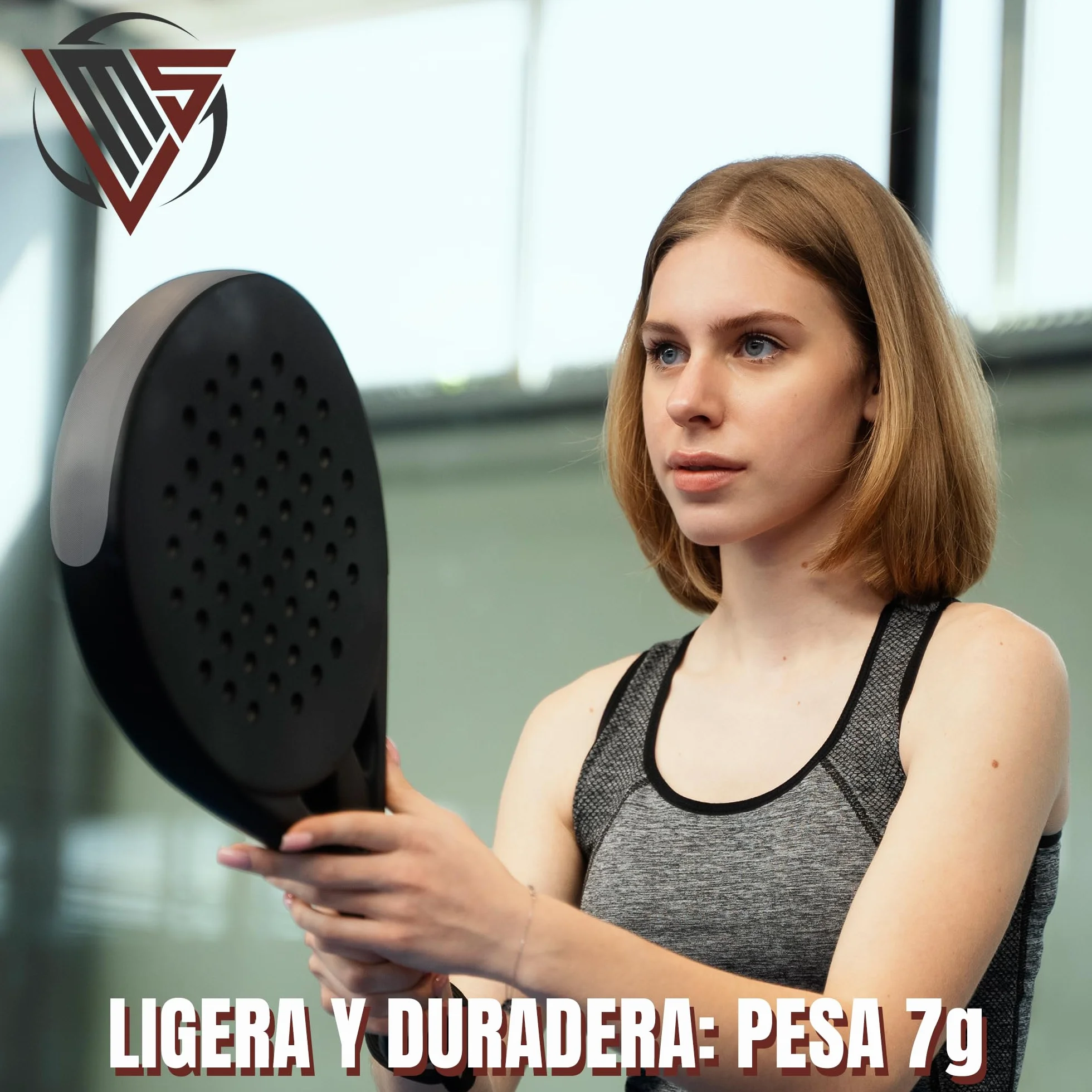 Protezione per racchetta da padel trasparente 35x370 mm con adesivo