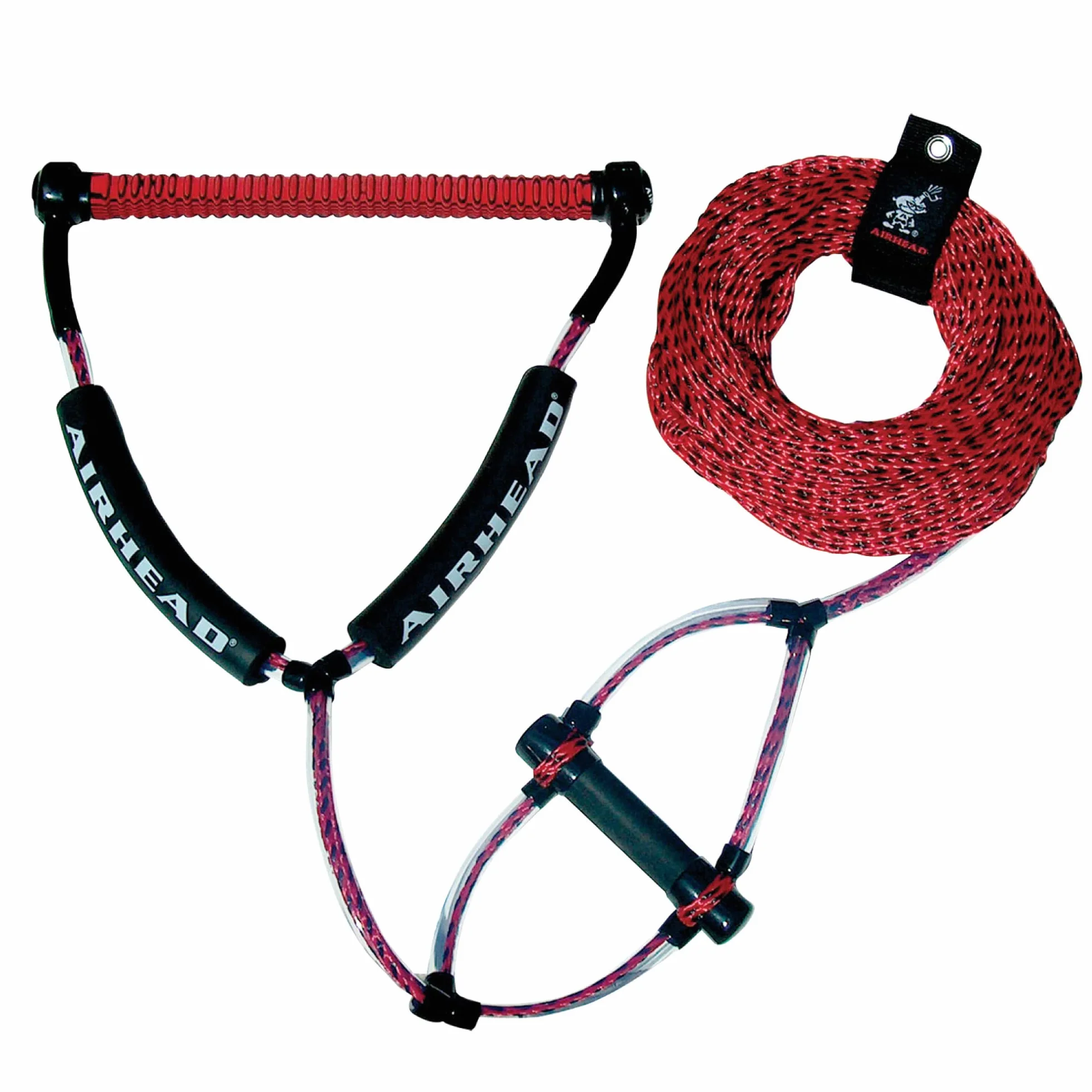 Corda per wakeboard Phat con impugnatura rossa