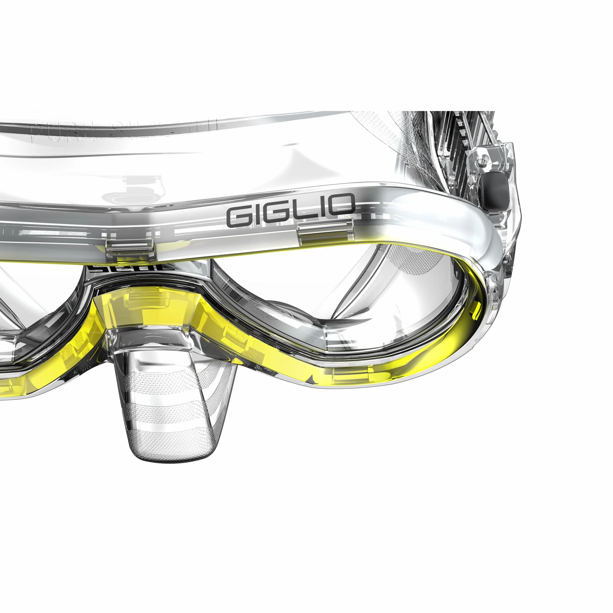 SEAC Giglio Maschera Snorkeling Immersione Subacquea Monolente Unisex Adulto