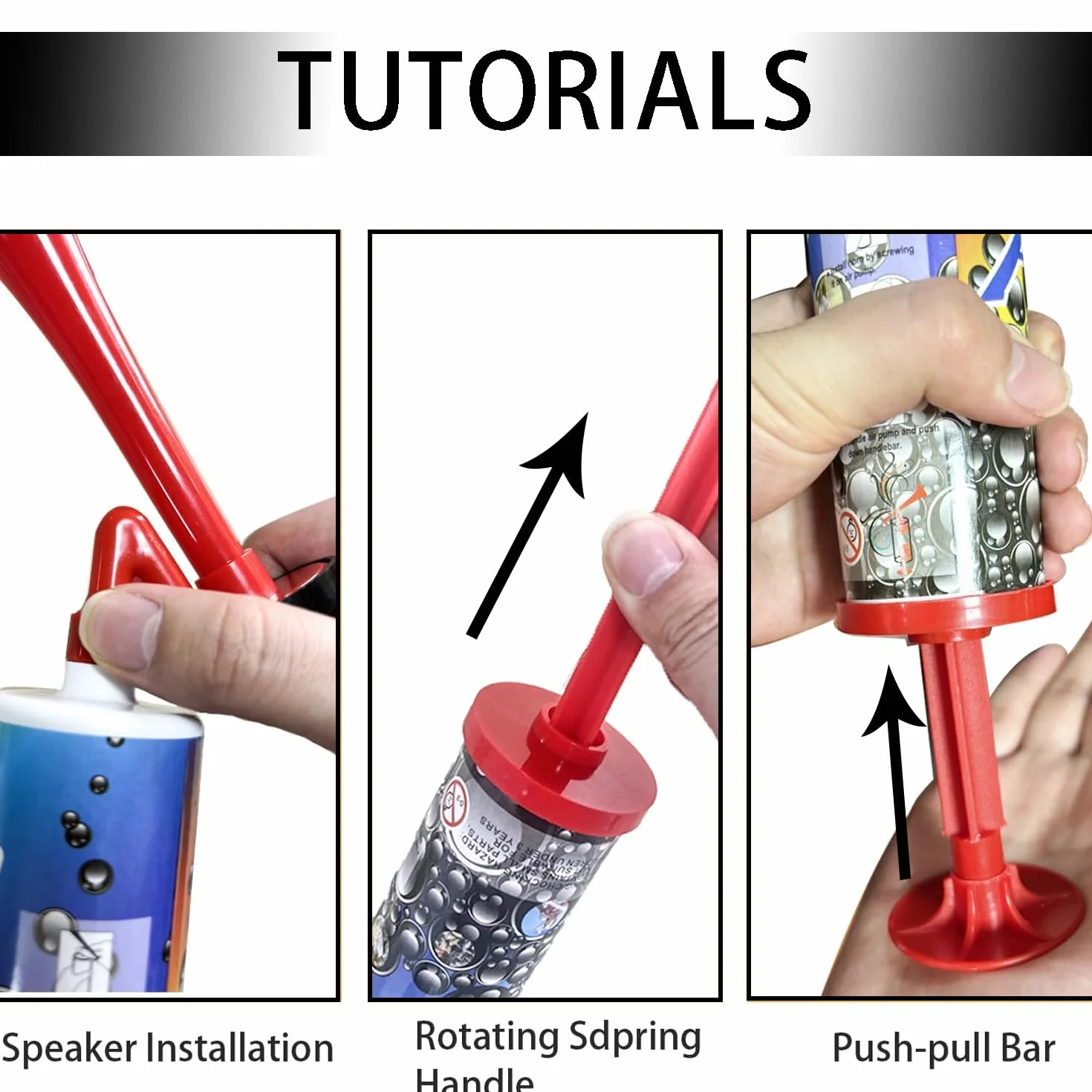 2 Pezzi Air Horn Tromba Ad Aria Compressa, Tromba a Gas, Tromba d'Aria Da Stadio, Tromba d'Aria per Il Calcio, Ideale per Eventi Sportivi, Feste, Attività All'Aperto e Segnalazioni Di Emergenza