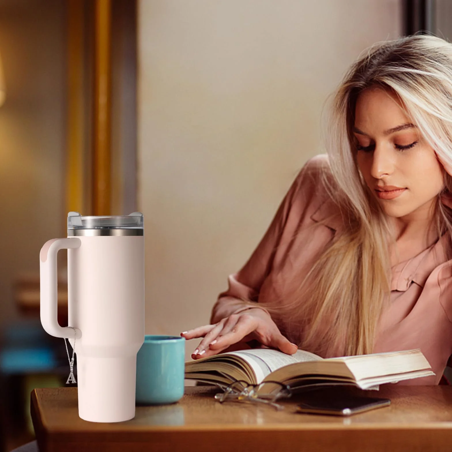 Ciondolo con Lettera per Stanley Tazza, Strass Alfabeto Personalizzato