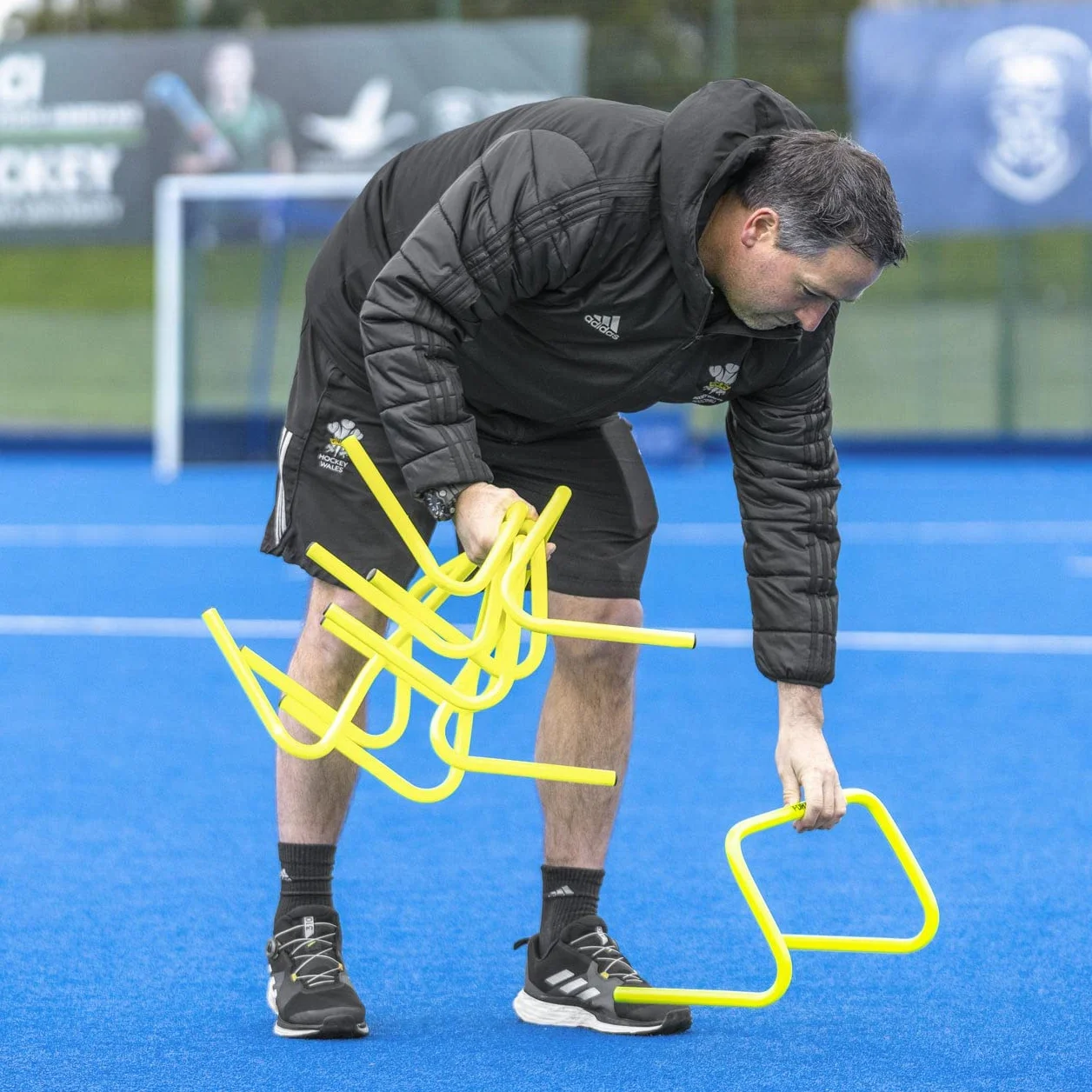 NWS Forza Ostacoli di Agilità Set da 6 - Allenamento Sportivo Multifunzionale con 3 Altezze
