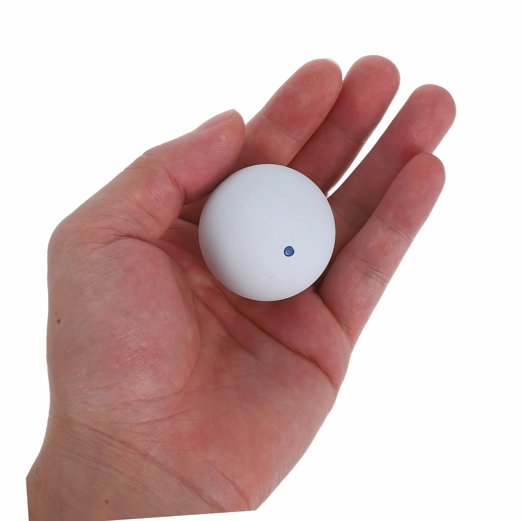 Palline da Squash in Gomma Bianco per Allenamento Indoor Outdoor