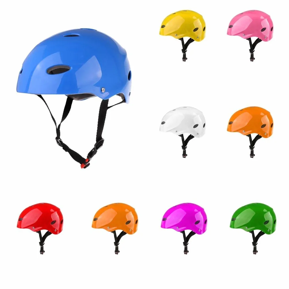 Casco di sicurezza Sport acquatici Wakeboard Kayak Canoa Barca Surf L Rosso