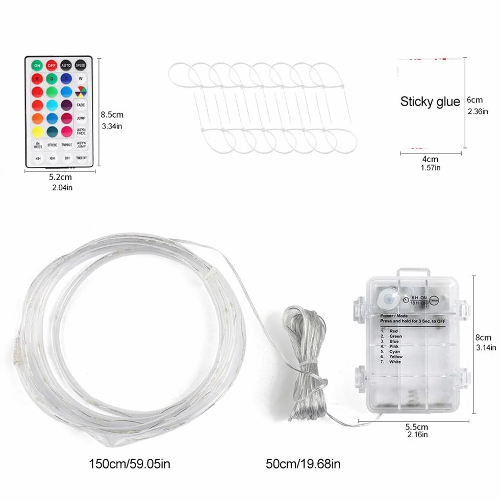 KENANLAN Luci LED per Canestro da Basket Campo da Basket con Telecomando Luce a LED 4 modalità 16 Colori Impermeabile per Allenamento Notturno All'aperto
