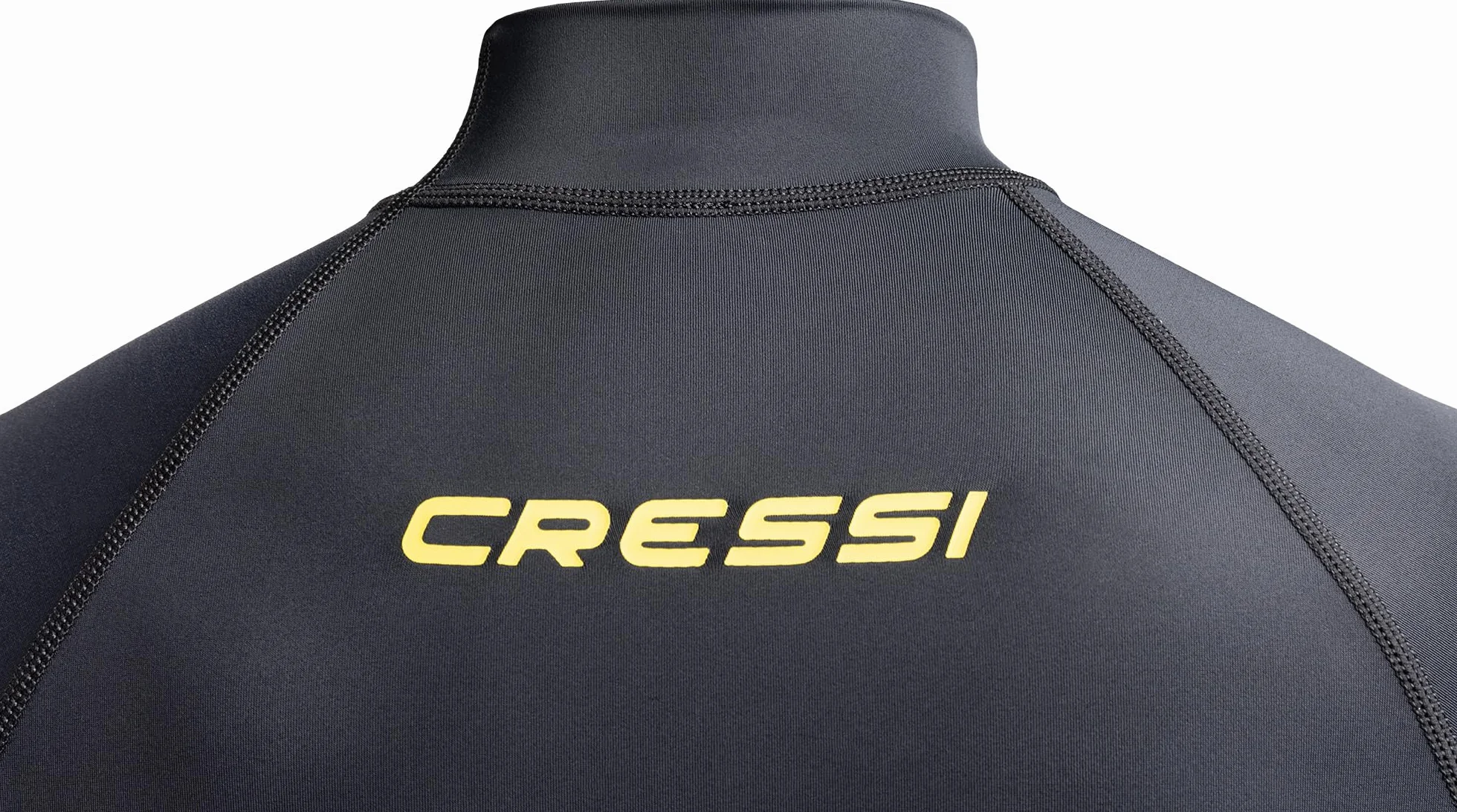 Cressi Sentinel Man Rash Guard a Maniche Corte Protezione Solare UPF 50+ Quick Dry Nuoto Surf Immersioni Pesca Spiaggia Piscina e Sport Acquatici Uomo