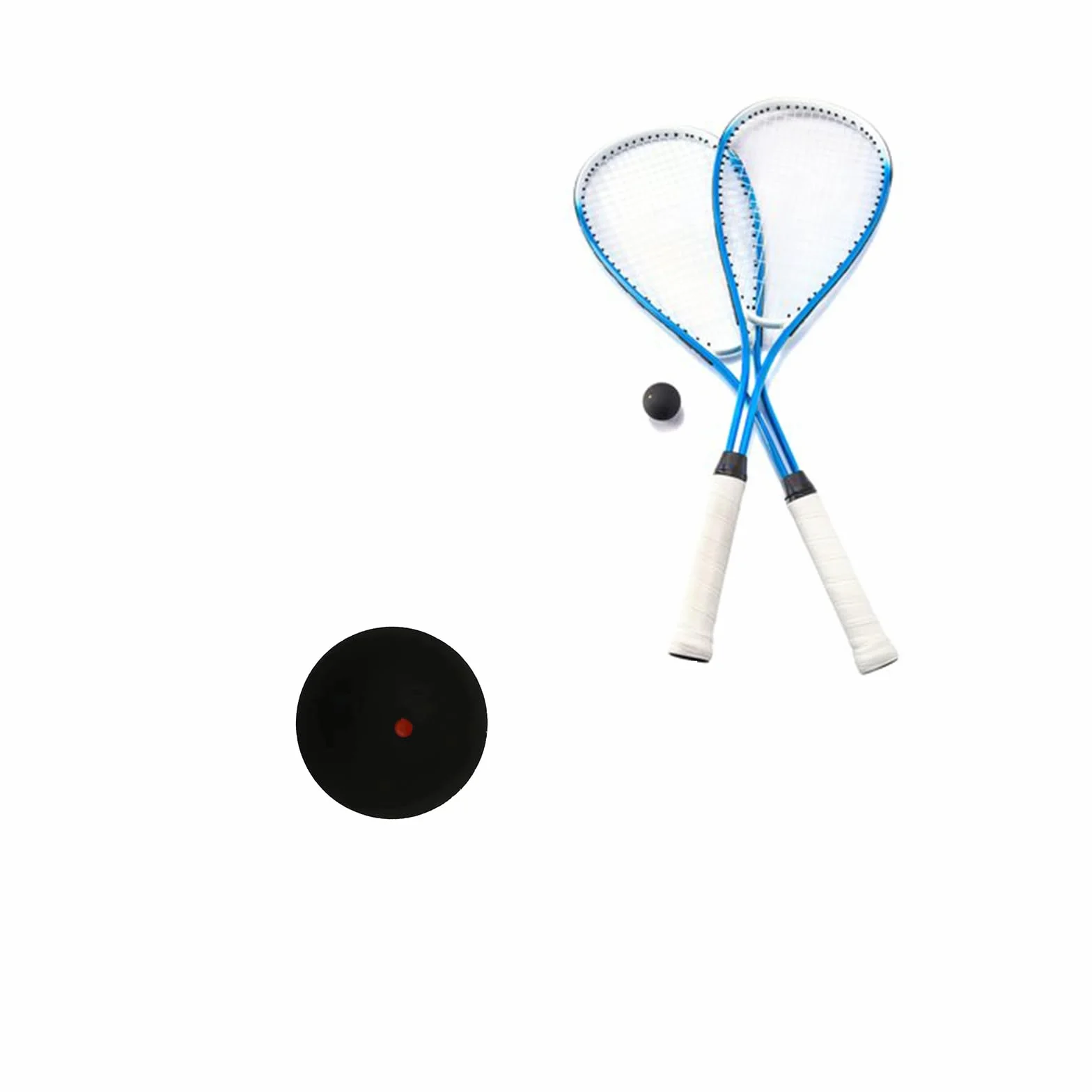 Palline da squash miste da 4, palline da allenamento ad alto rimbalzo K335-4