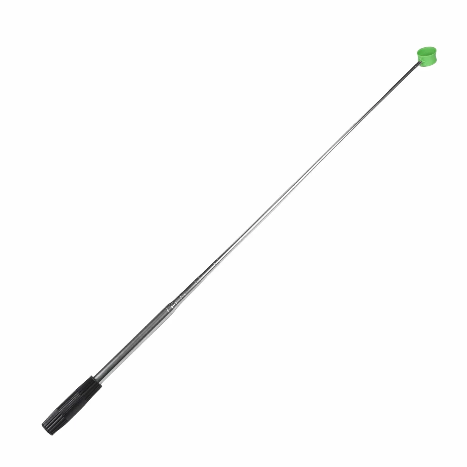 Recupero palline da golf telescopico in acciaio inox 3,5 m con coppa a doppia faccia blu