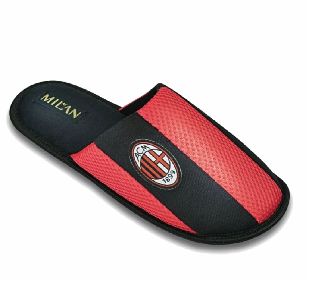 Giemme Ciabatte Ufficiali A.C. Milan Pantofole Tifosi Milanisti *24739-41/42