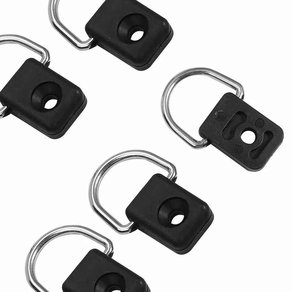 D Ring Kit di Fissaggio ad Anello, Anello di Ancoraggio in Acciaio per Kayak Canoa Pesca M6