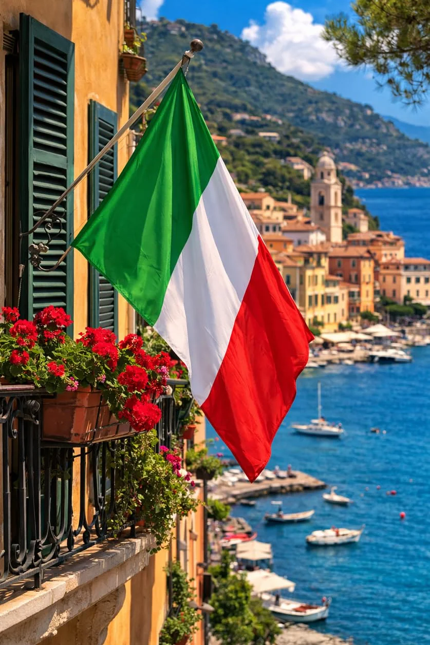 Bandiera Italiana 90x150cm Tricolore Verde Bianco Rosso Poliestere