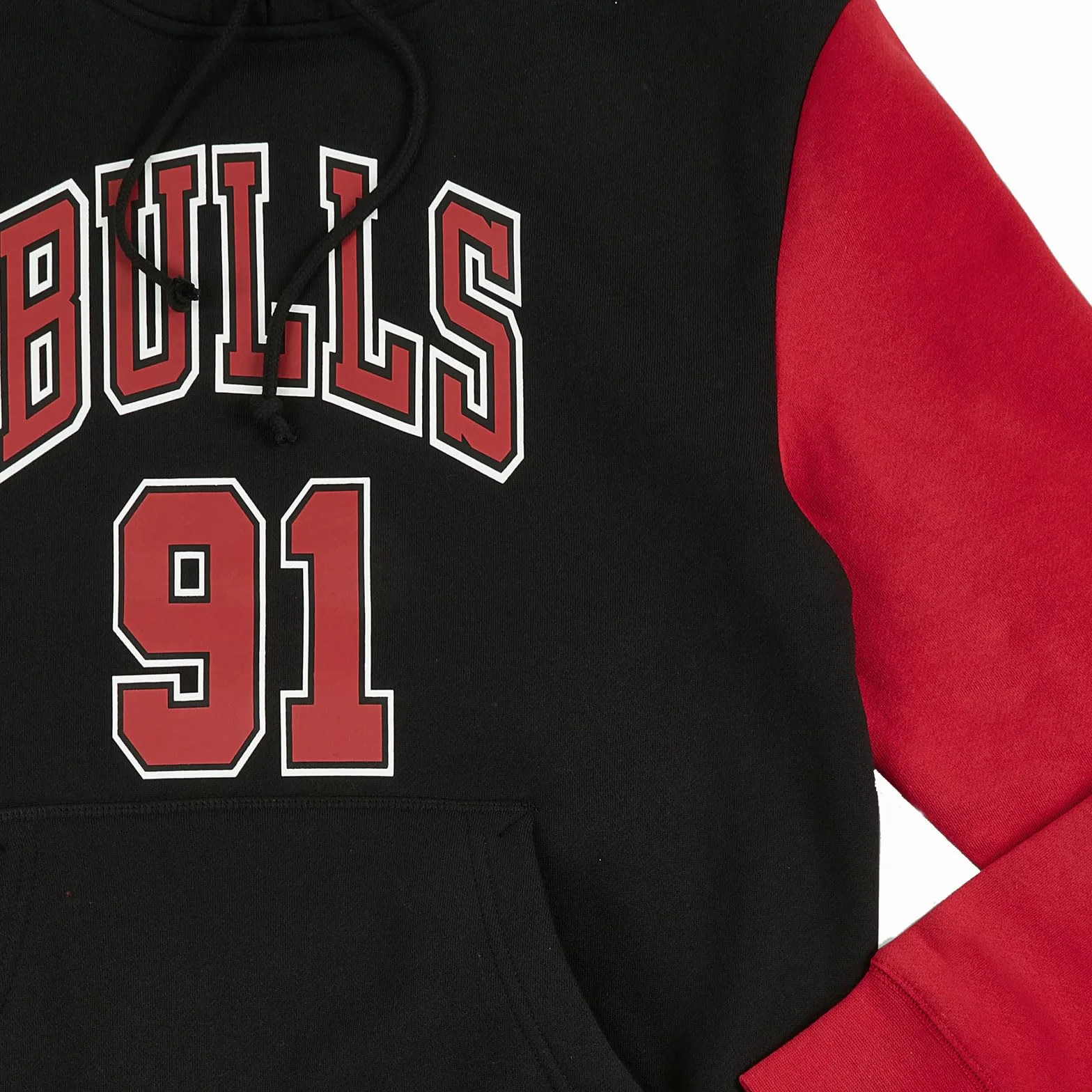Mitchell & Ness M&N - Felpa con cappuccio NBA Chicago Bulls Dennis Rodman