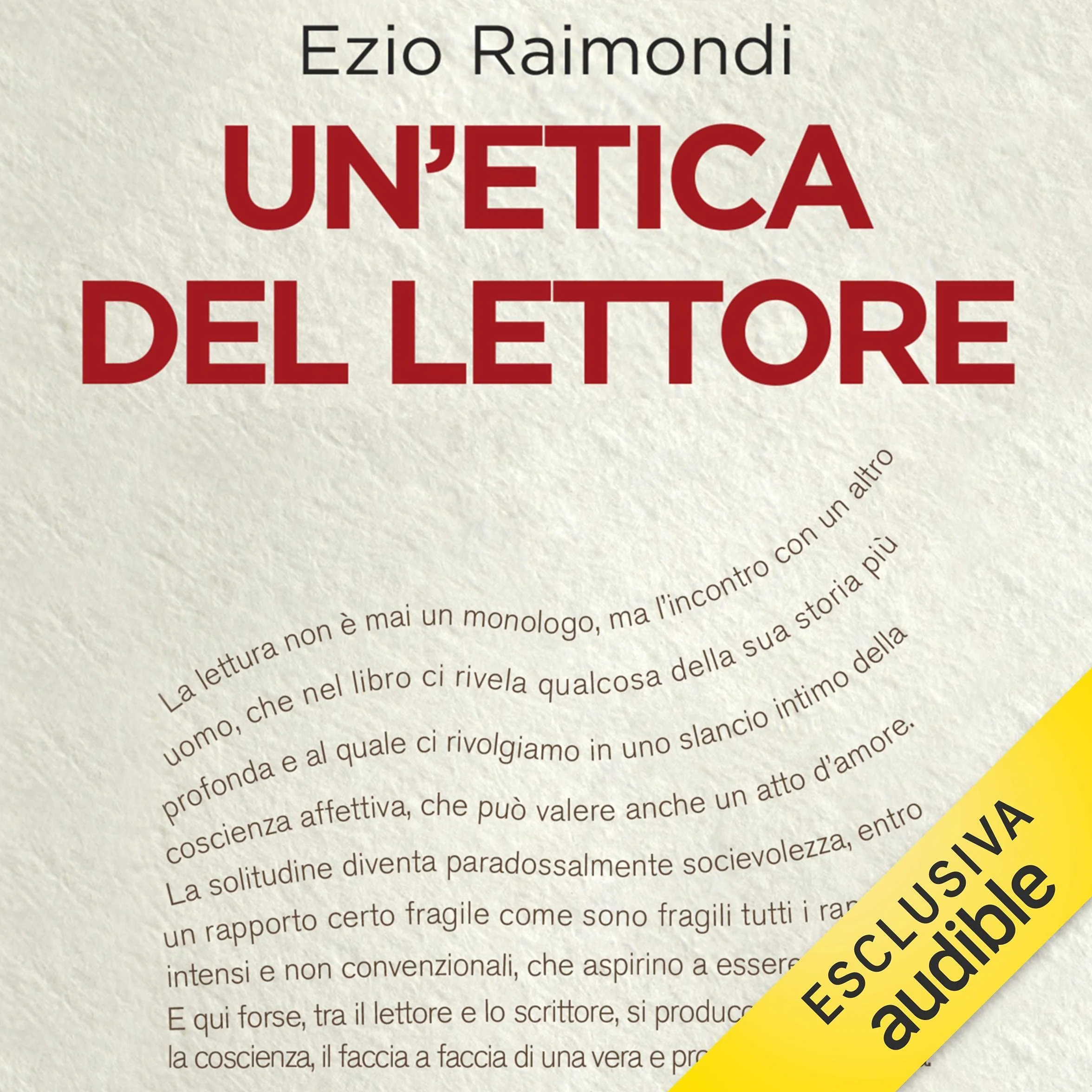Un'etica del lettore