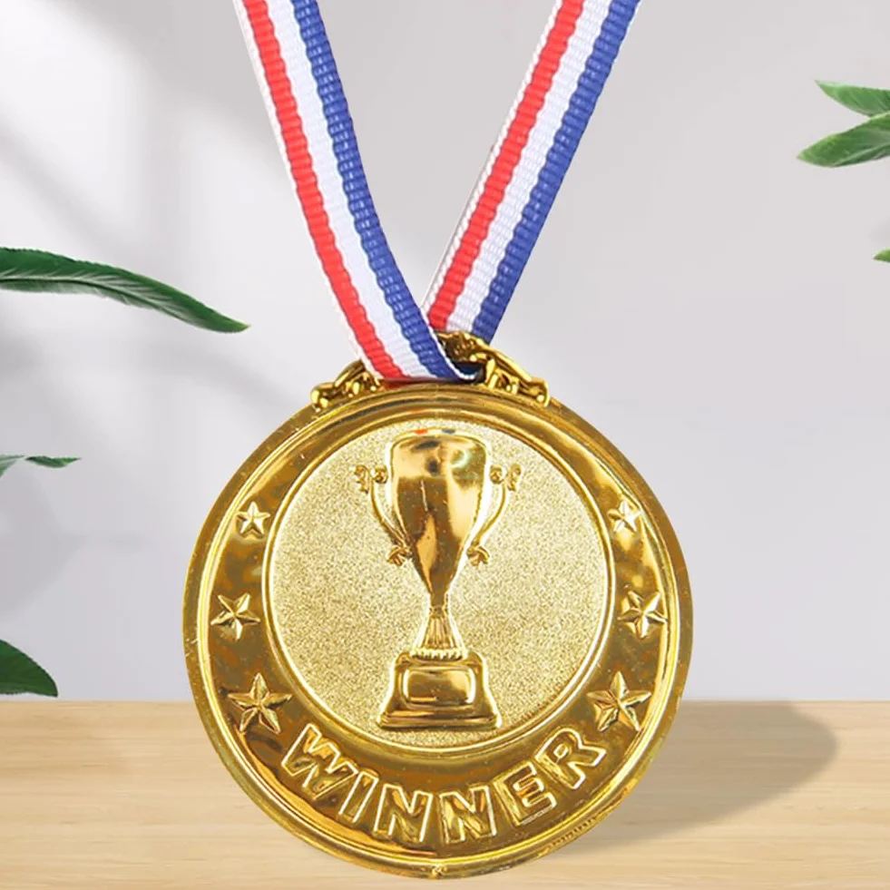 Medaglia Premio Competizione Calcistica Oro Argento Bronzo Souvenir Vincitore