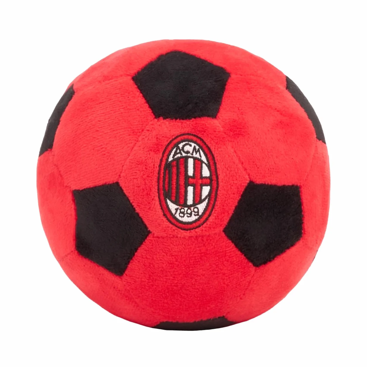 AC Milan Palla morbida Peluche, 15 cm, Prodotto ufficiale