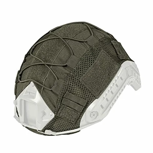 IDOGEAR Custodia Tattica per Casco Rapido Copertura Multi-camo 500D Nylon M/L Airsoft Paintball Caccia Tiro