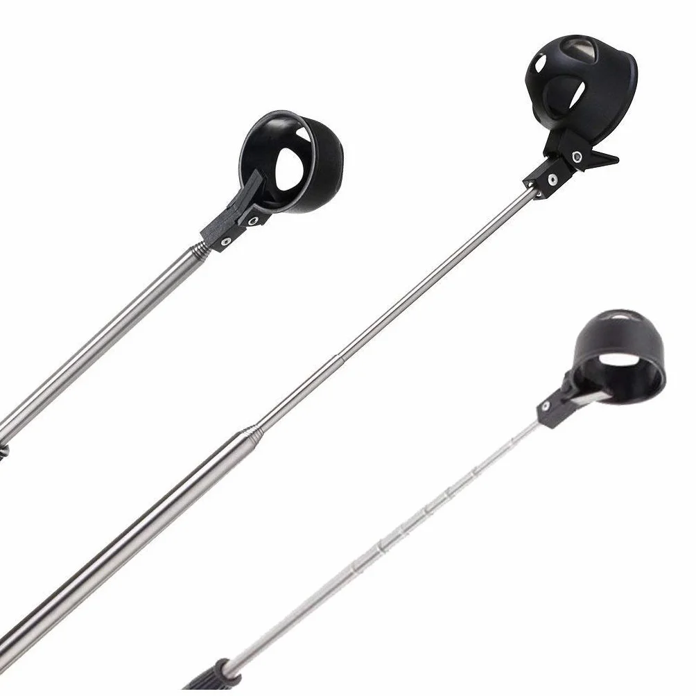 Golf Ball Retriever Telescopica Nero Retrattile