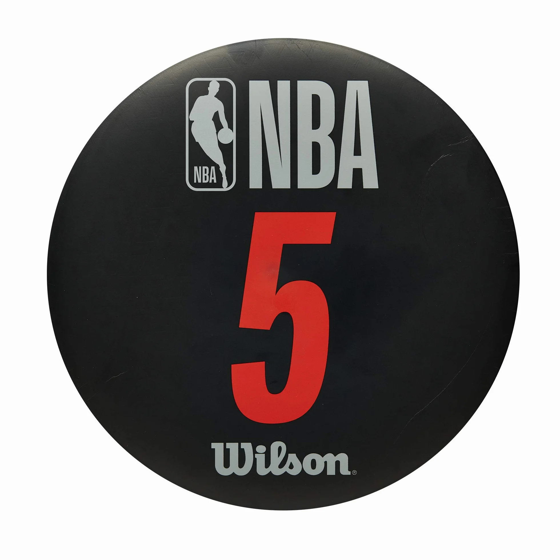 Wilson Delimitatori da Basket NBA DRV Training Markers Plastica Nero 5 unità