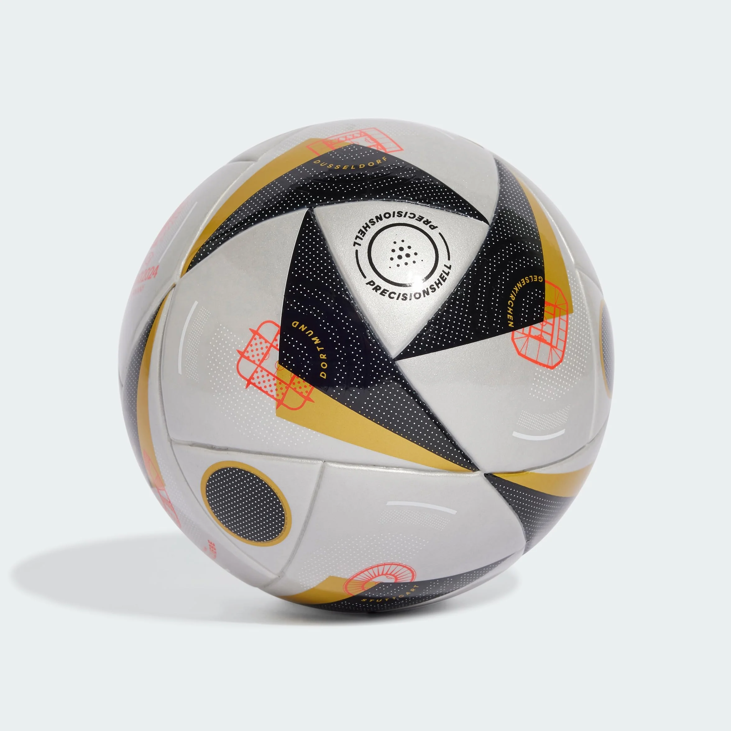 Adidas Football Mini palla Finale Euro 2024 IX4048 Argento