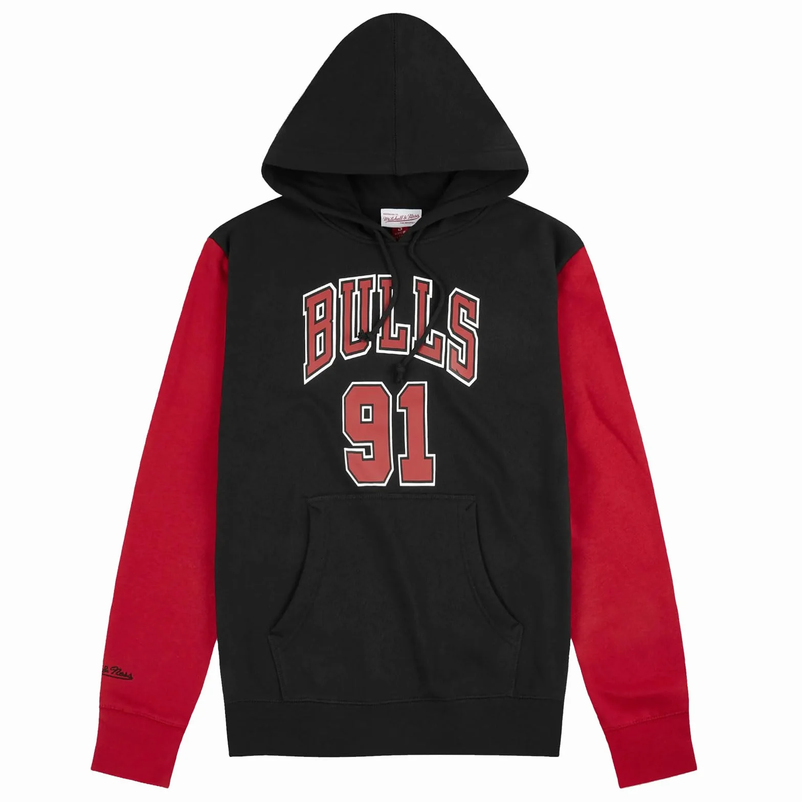 Mitchell & Ness M&N - Felpa con cappuccio NBA Chicago Bulls Dennis Rodman