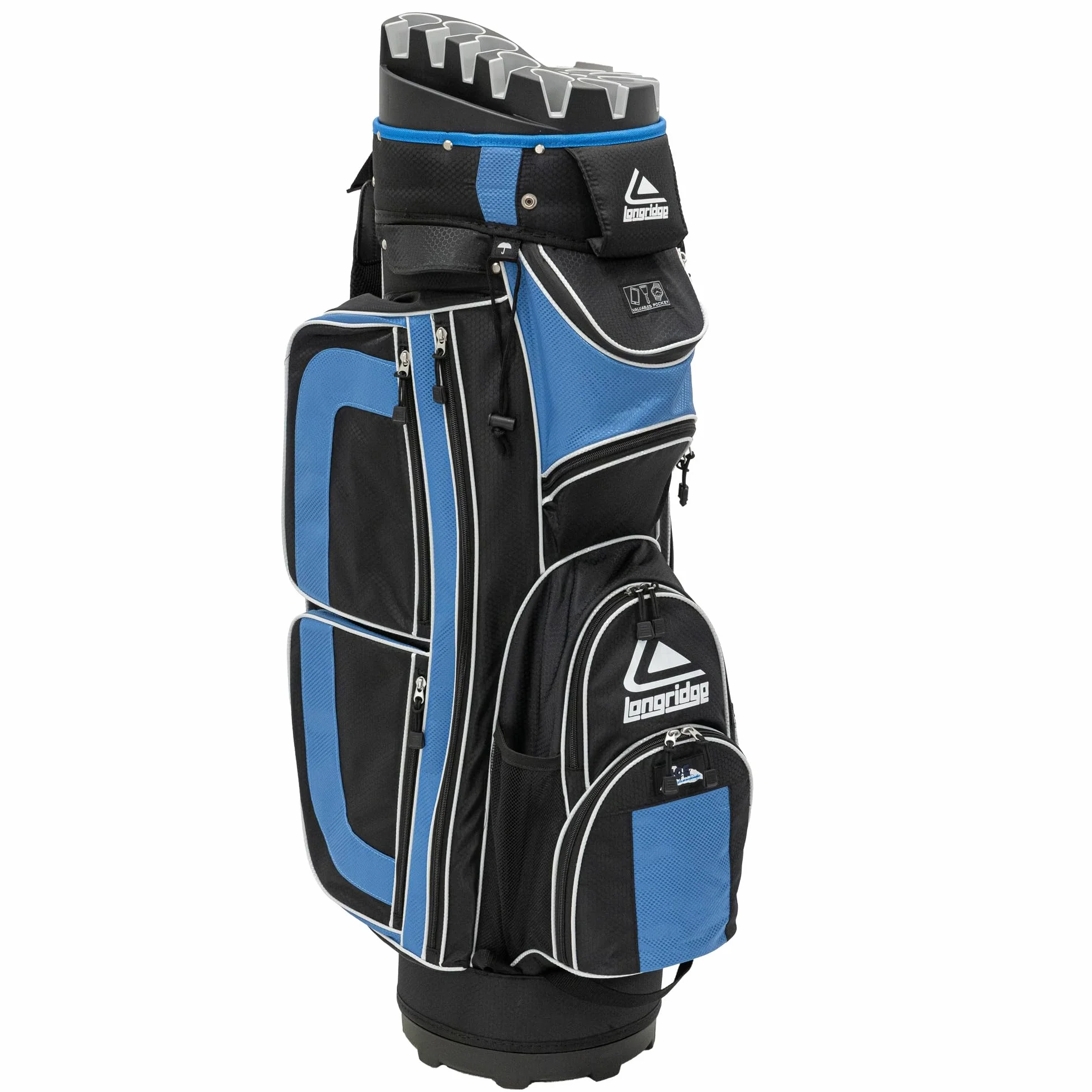 Longridge Pro Cart Borsa da golf con divisorio a 15 vie