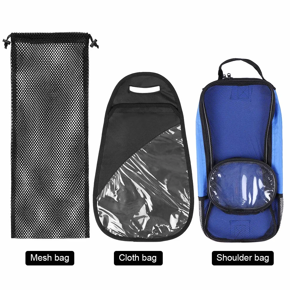 Borsa Imbottita per Pinne Snorkeling con Chiusura a Moschettone