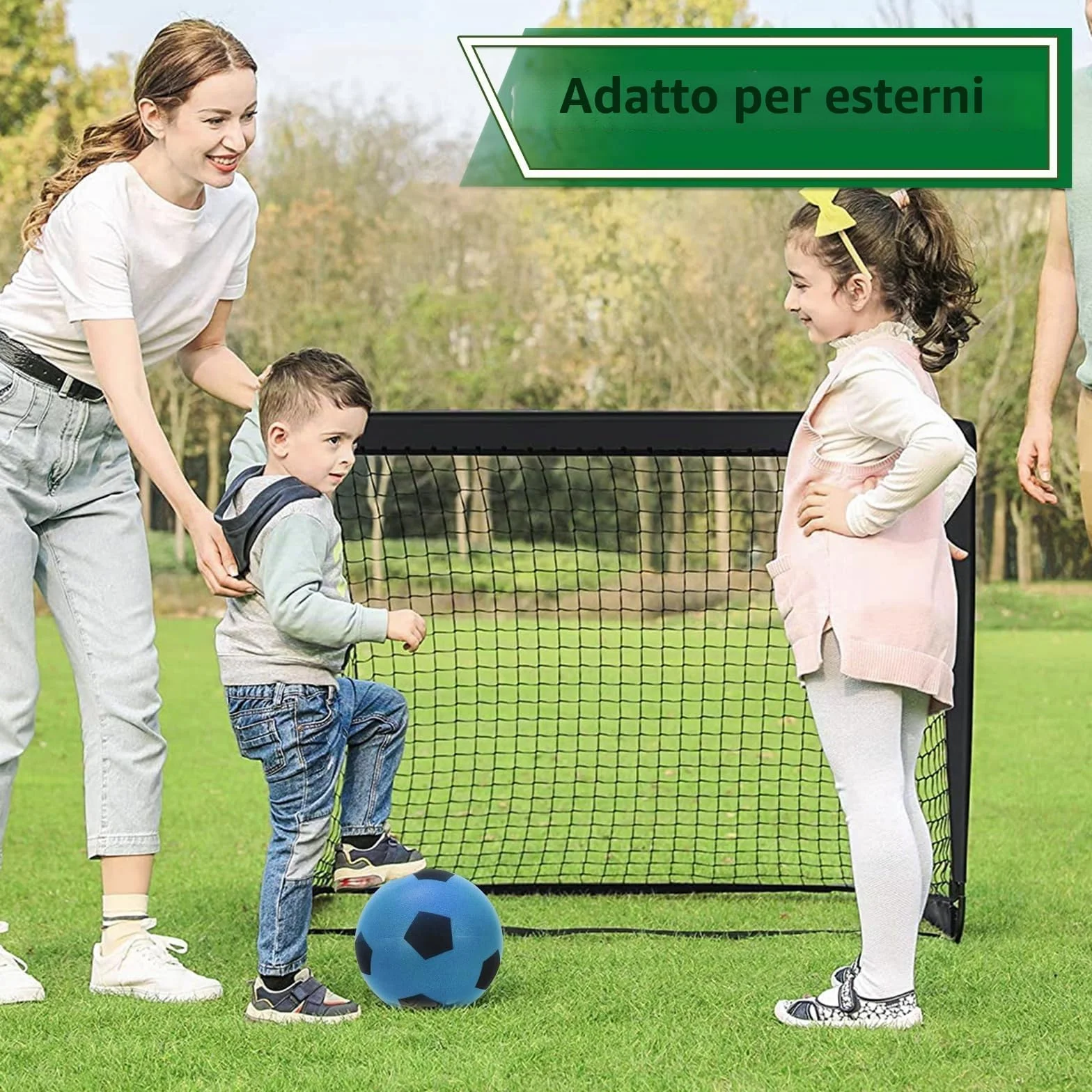 Palla di Spugna 21cm Softball Silenzioso Gommapiuma per Giochi Allenamento Indoor Outdoor