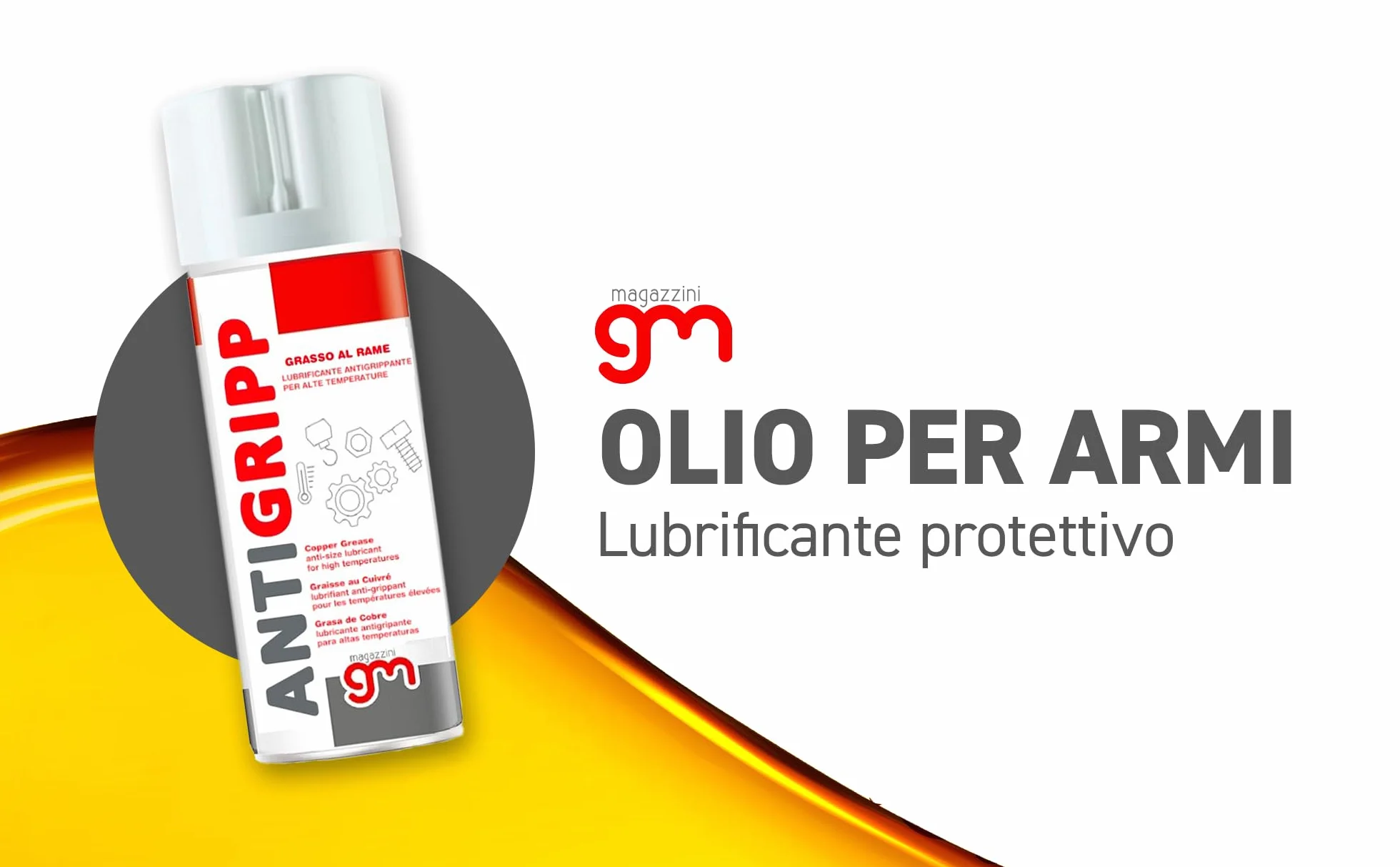 Olio per Armi Lubrificante Protettivo Spray per Fucili e Pistole 200ml