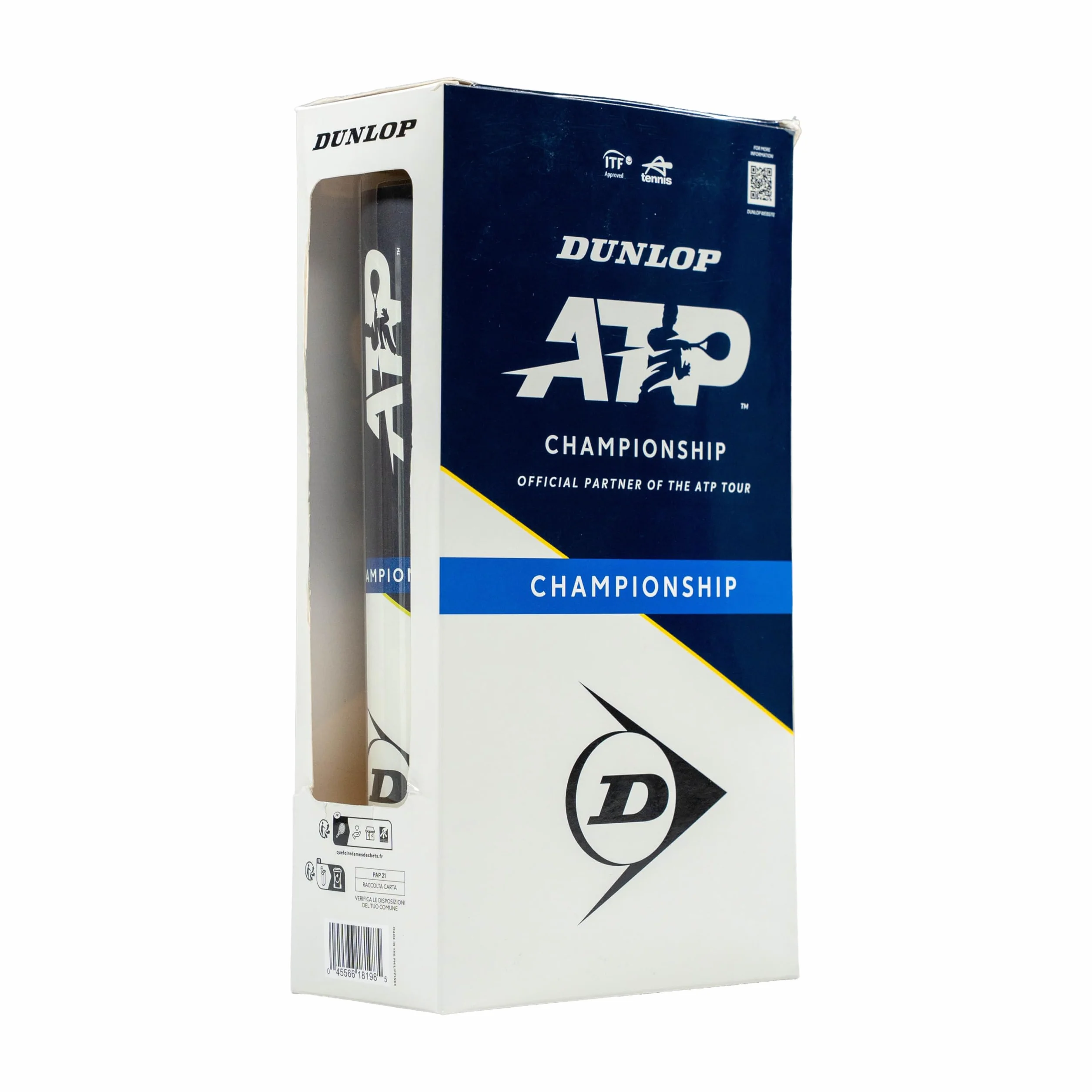 DUNLOP Pallina da tennis ATP Championship per sabbia campo duro erba