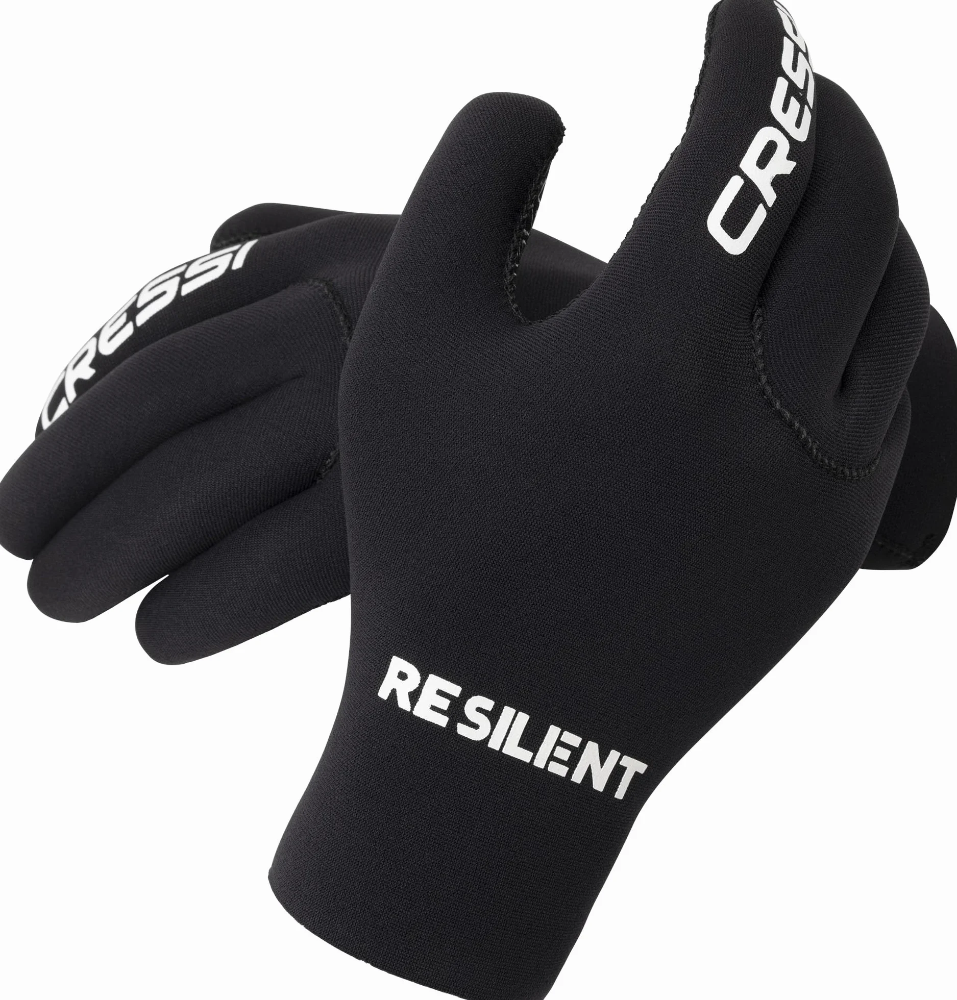 CRESSI Resilient Gloves Ultra Grip Unisex Morbido Neoprene Nero dla nurkowania snorkelingu surfingu