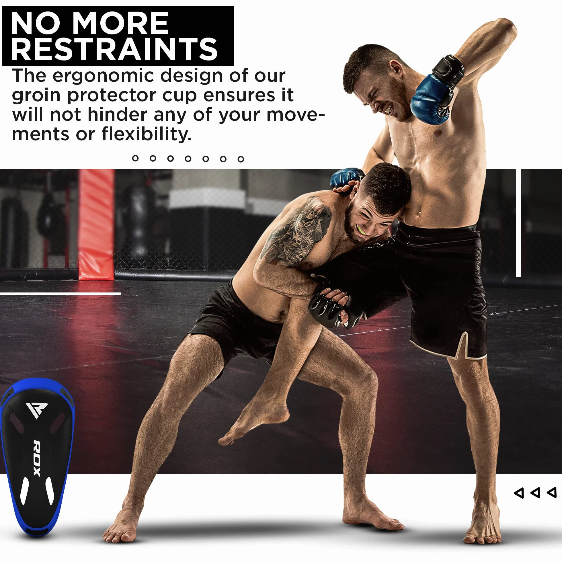 RDX Conchiglia Boxe MMA Protezione Inguine Uomo