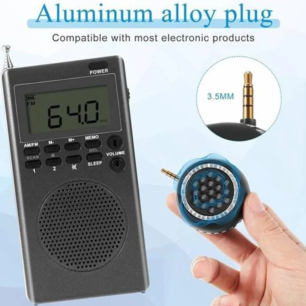 Set attrezzature da caccia ai fantasmi, kit portatile per indagini paranormali con radio integrata a batteria al litio (6 pezzi)