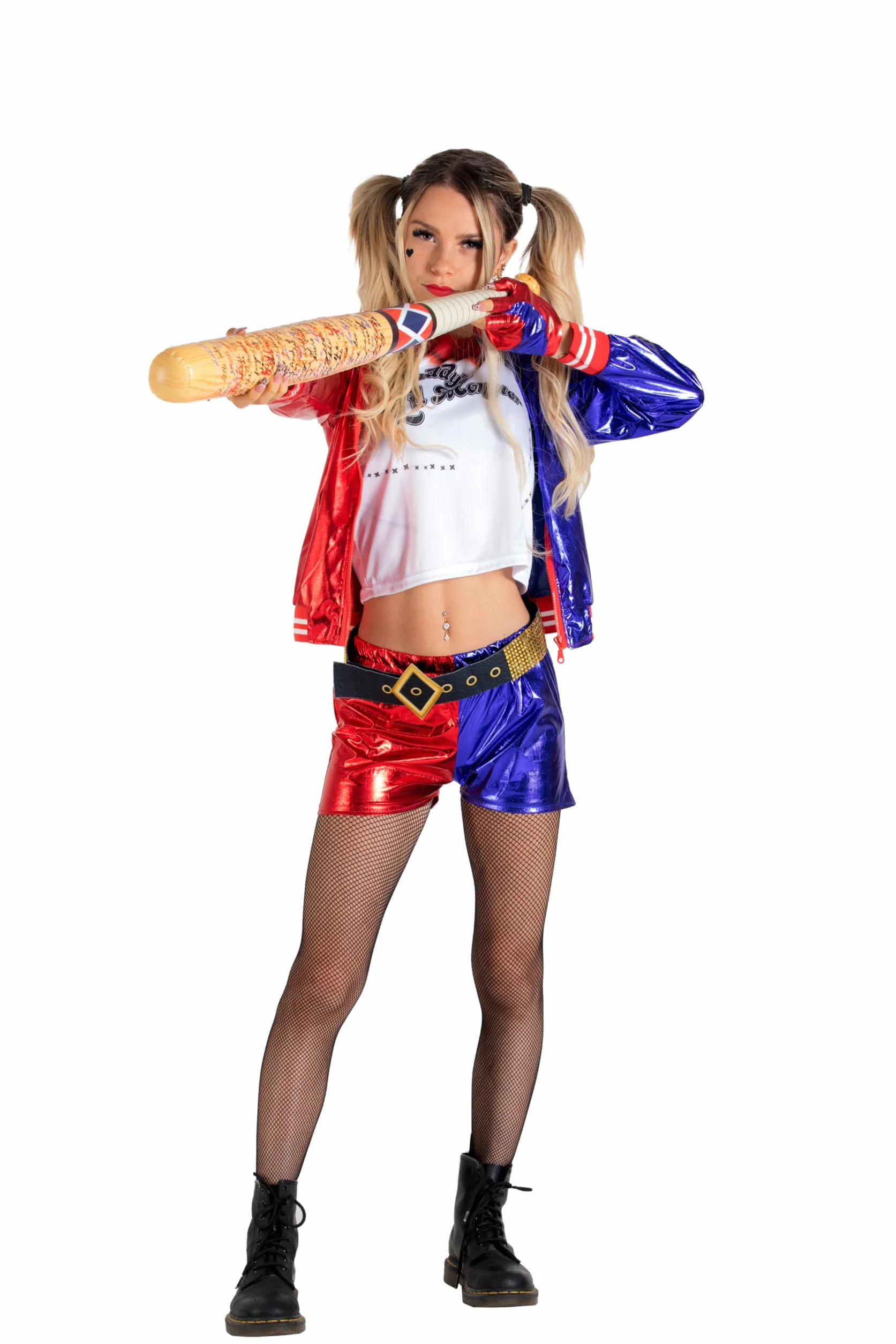DC Comics Harley Quinn Martello Mazza Baseball gonfiabile originale