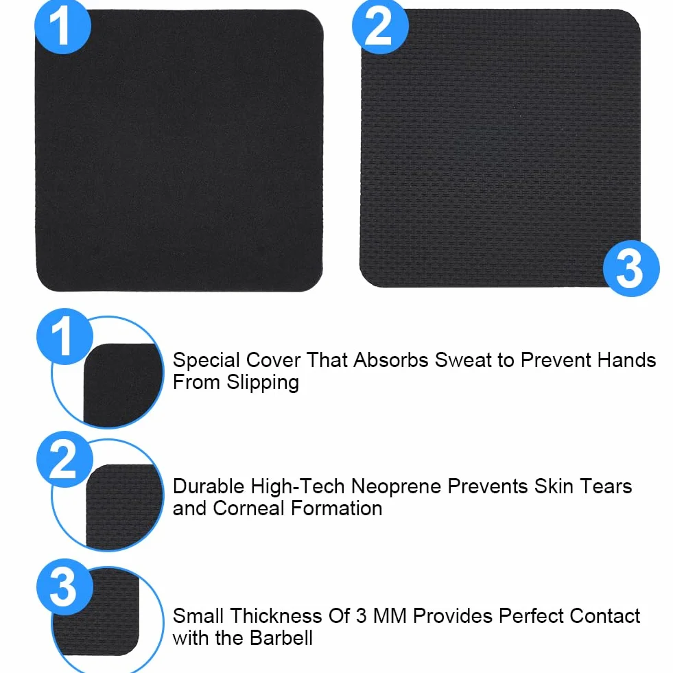 Cinghie da Polso per Sollevamento Pesi, Ganci per Trazione, Multi Grip per Allenamento Forza Powerlifting