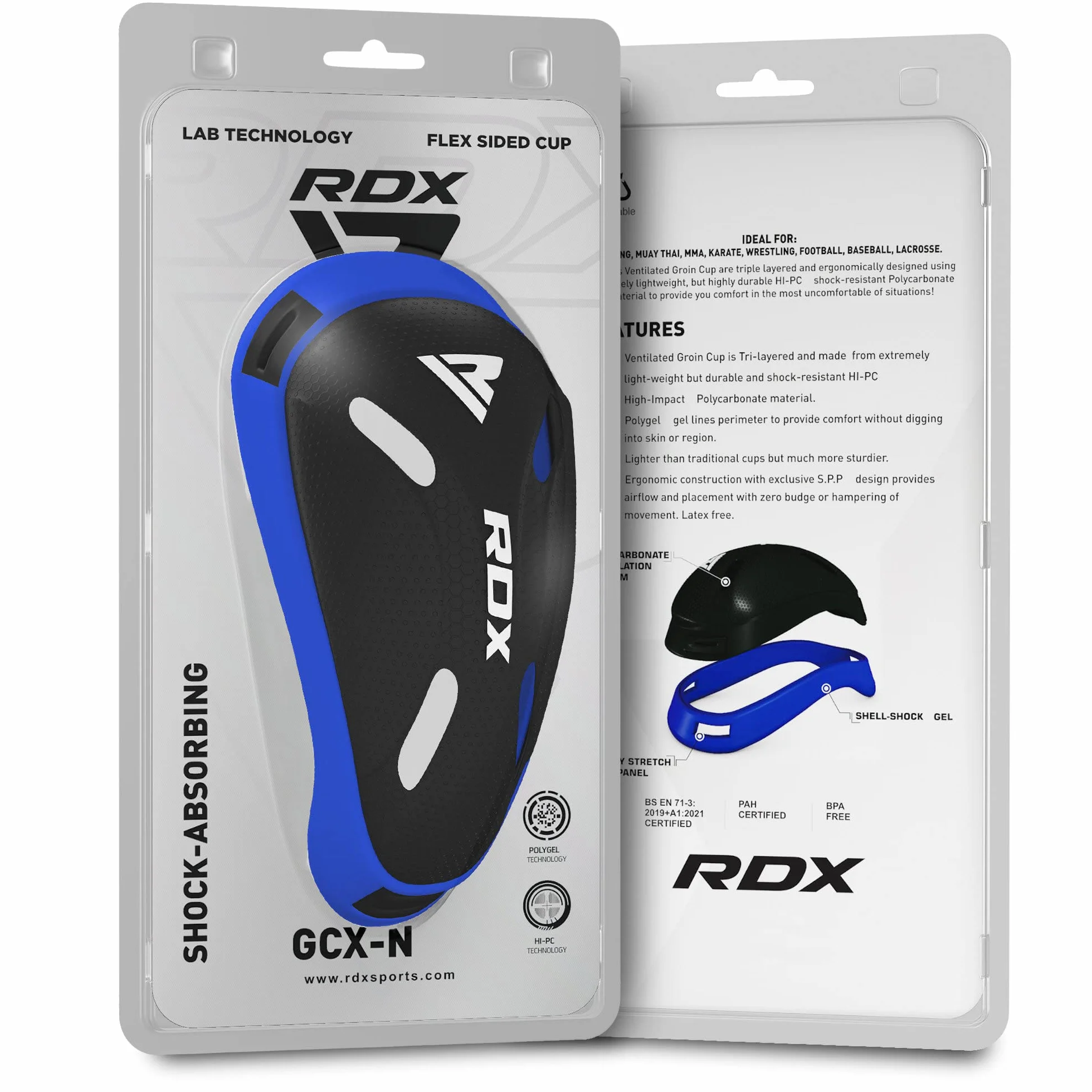 RDX Conchiglia Boxe MMA Protezione Inguine Uomo
