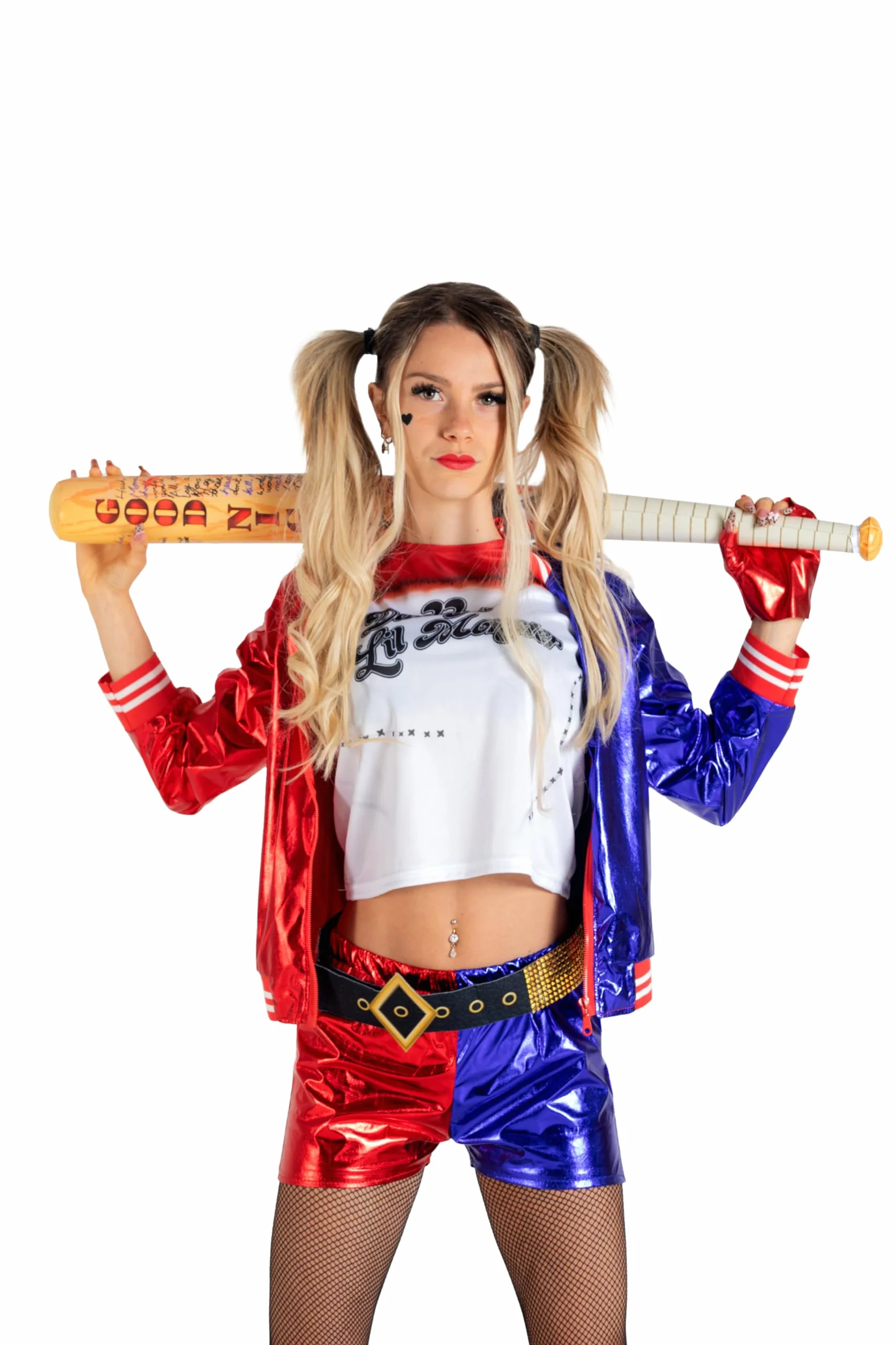 DC Comics Harley Quinn Martello Mazza Baseball gonfiabile originale