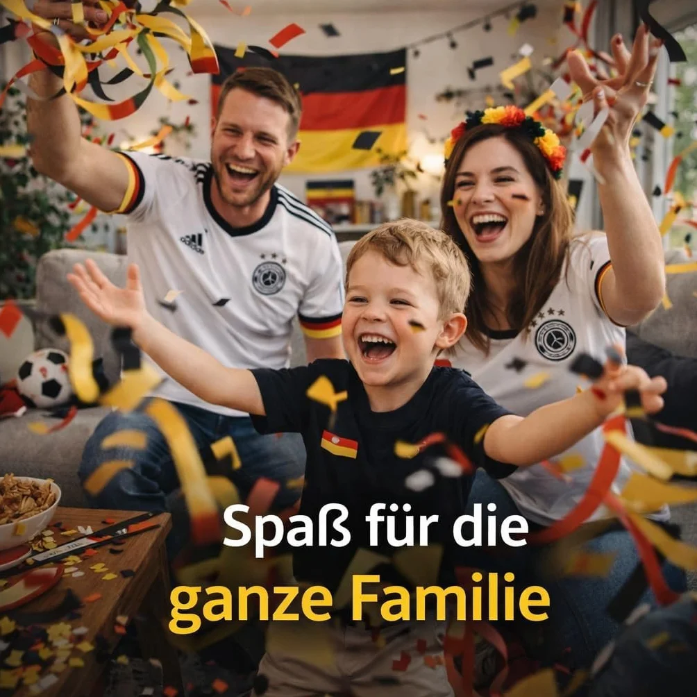 Matite da trucco Germania nero rosso giallo oro decorazione feste calcio Europeo 2024